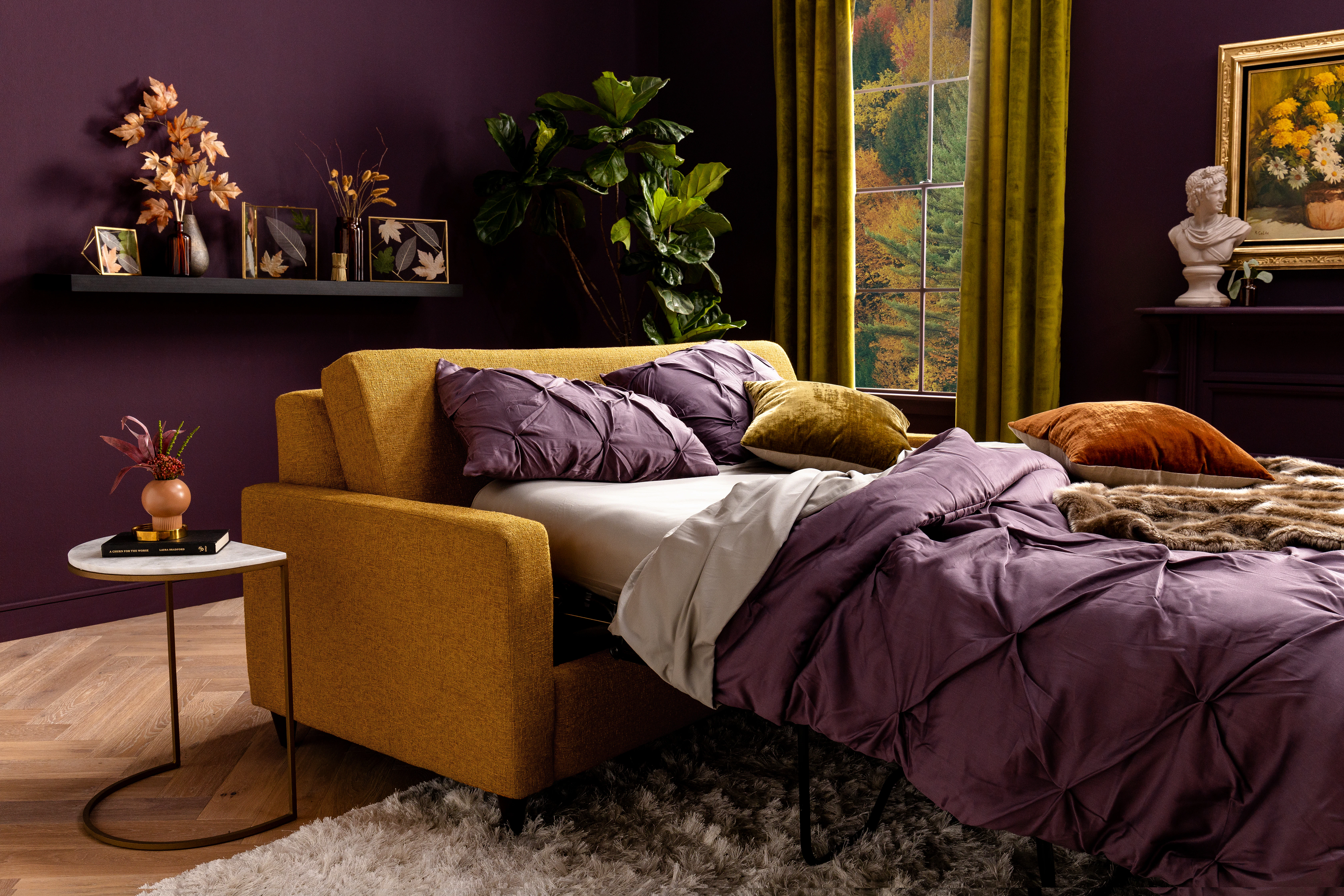Sleep Sale Korver Sleeper Sofa Cordova Amber