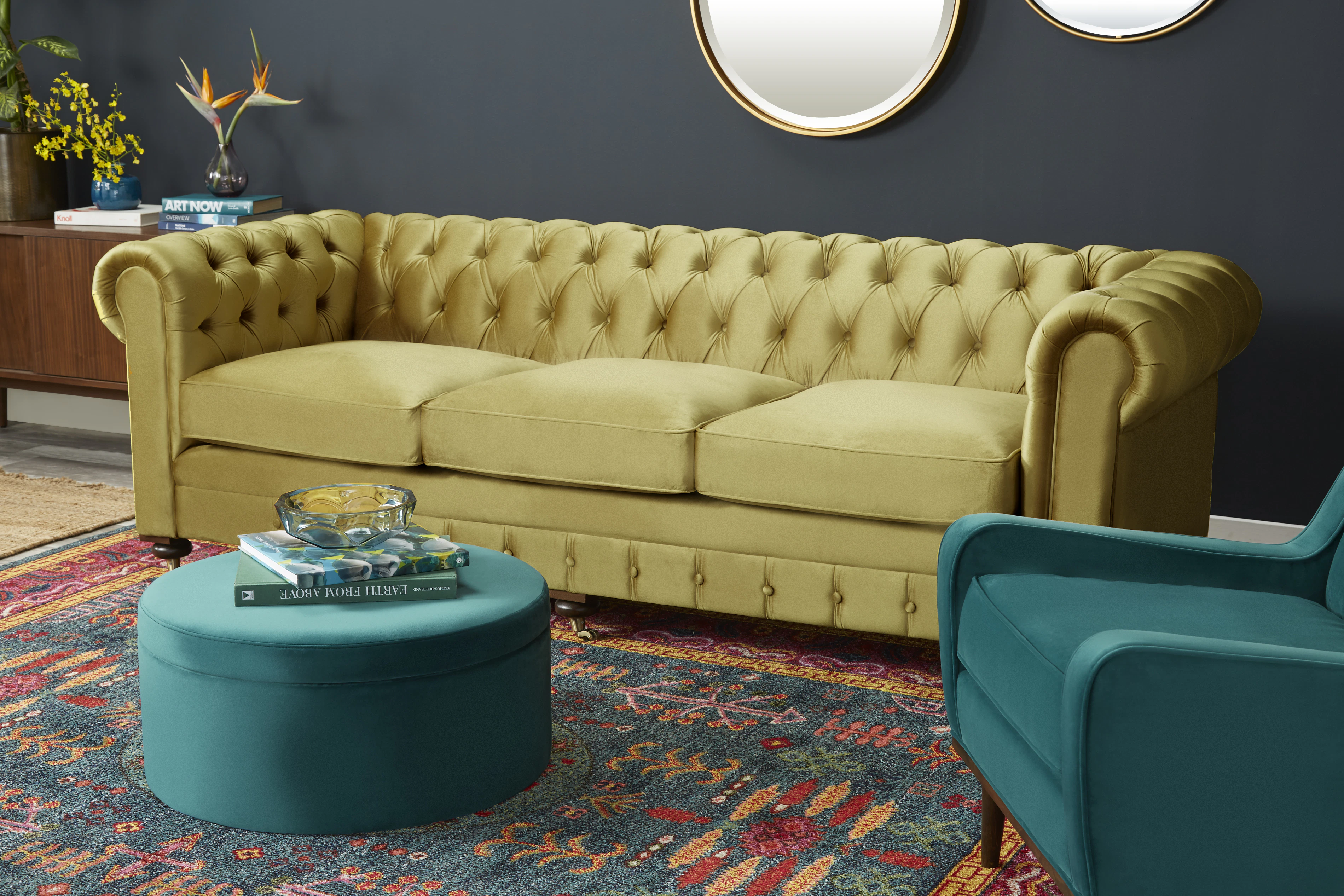 Liam Sofa Genova Gold