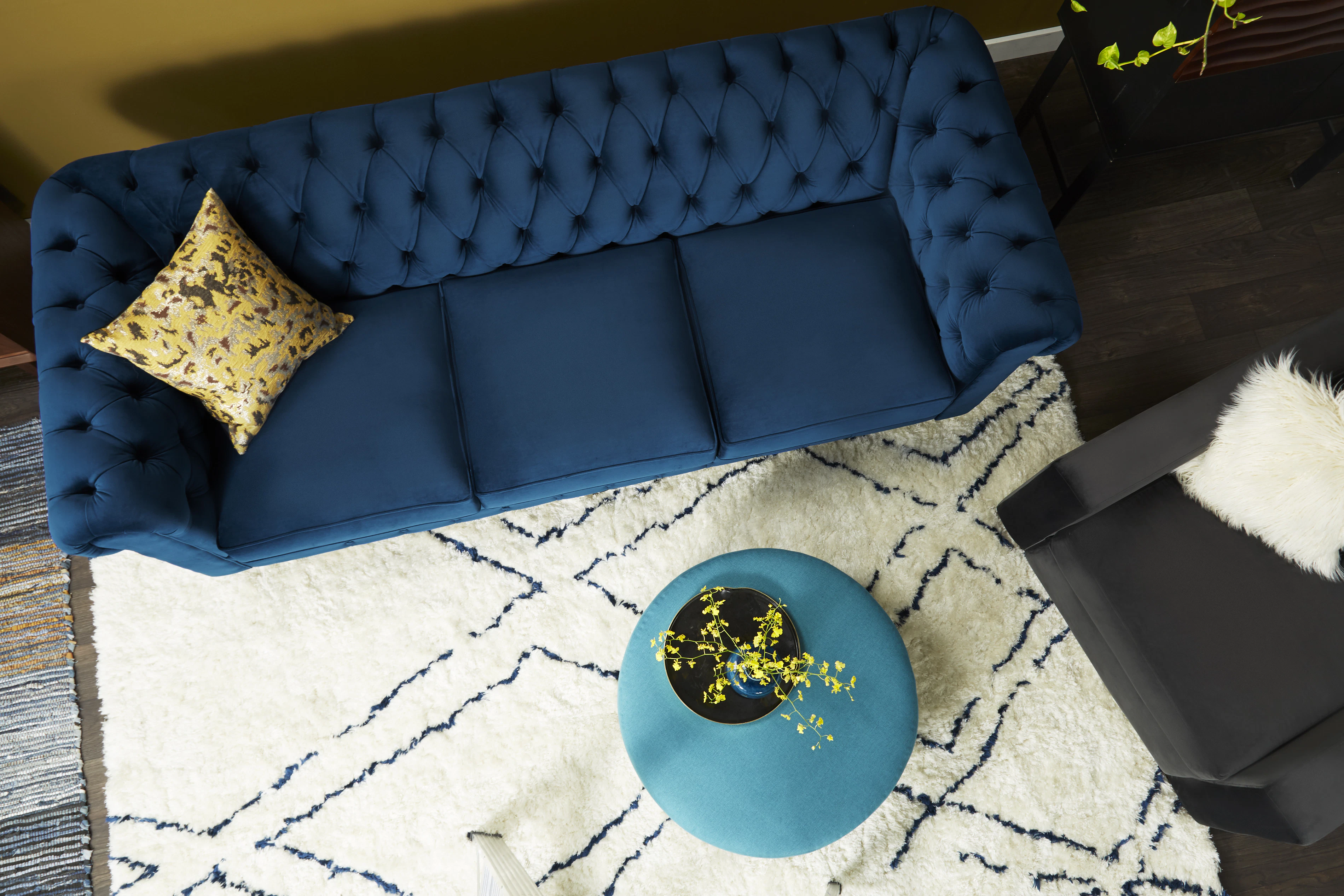 Liam Sofa Royale Cobalt