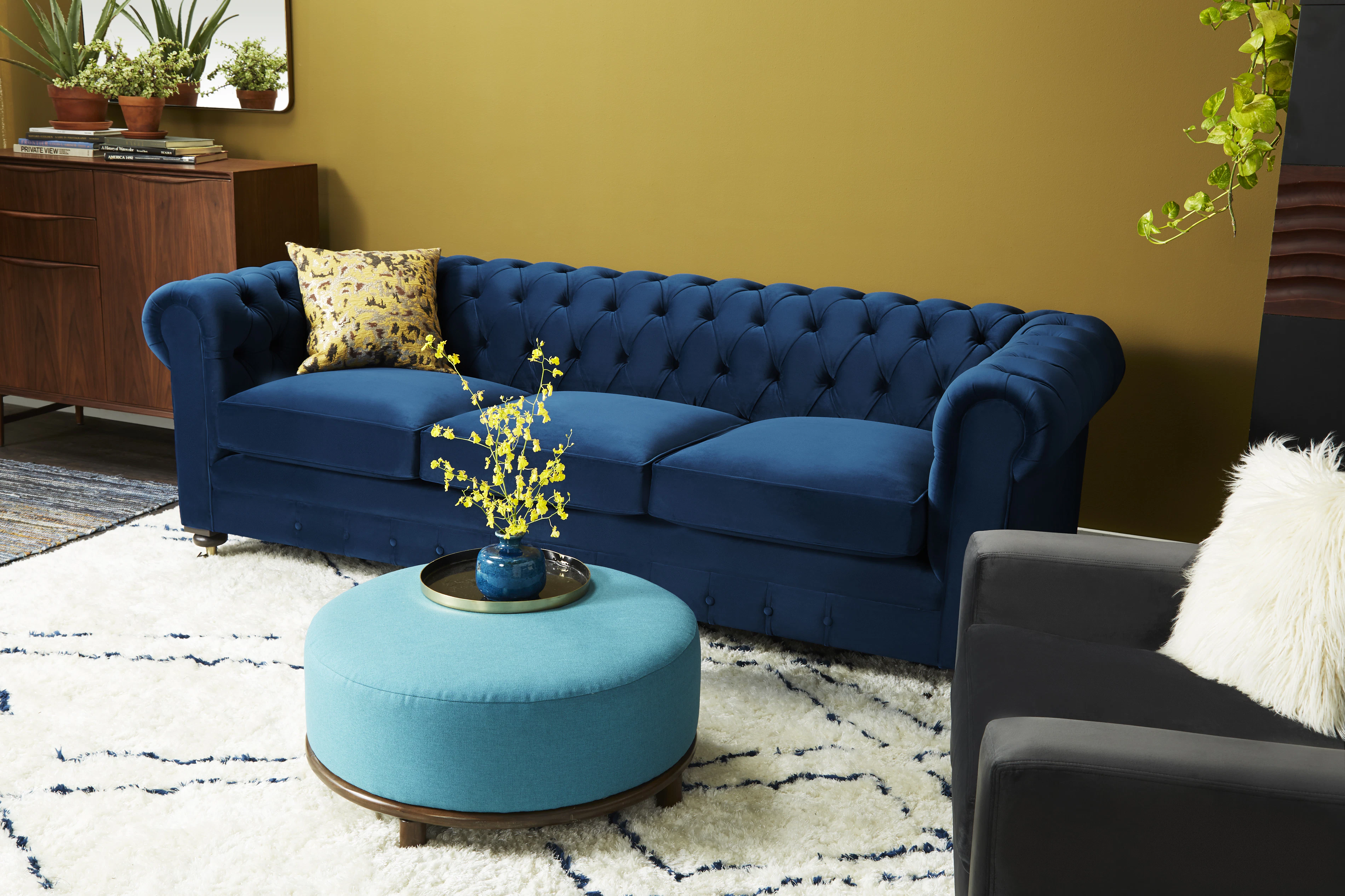 Liam Sofa Royale Cobalt
