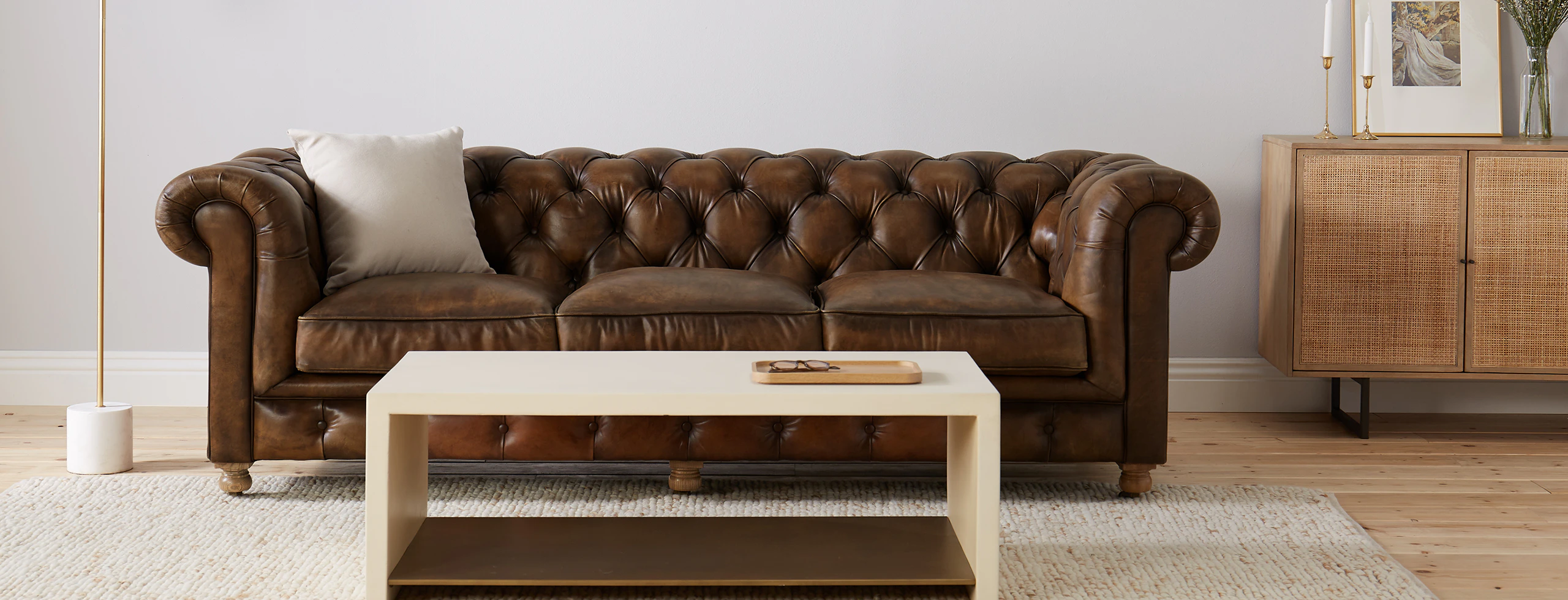 Liam Sofa Palermo Coffee