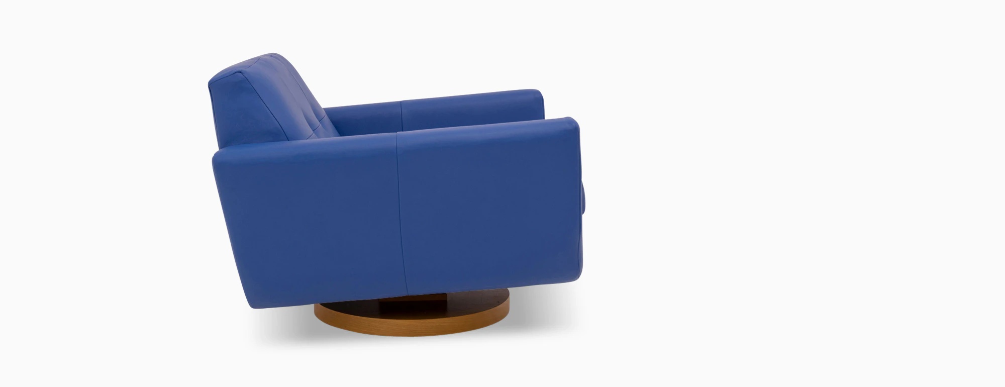 hero hughes leather swivel rocking chair