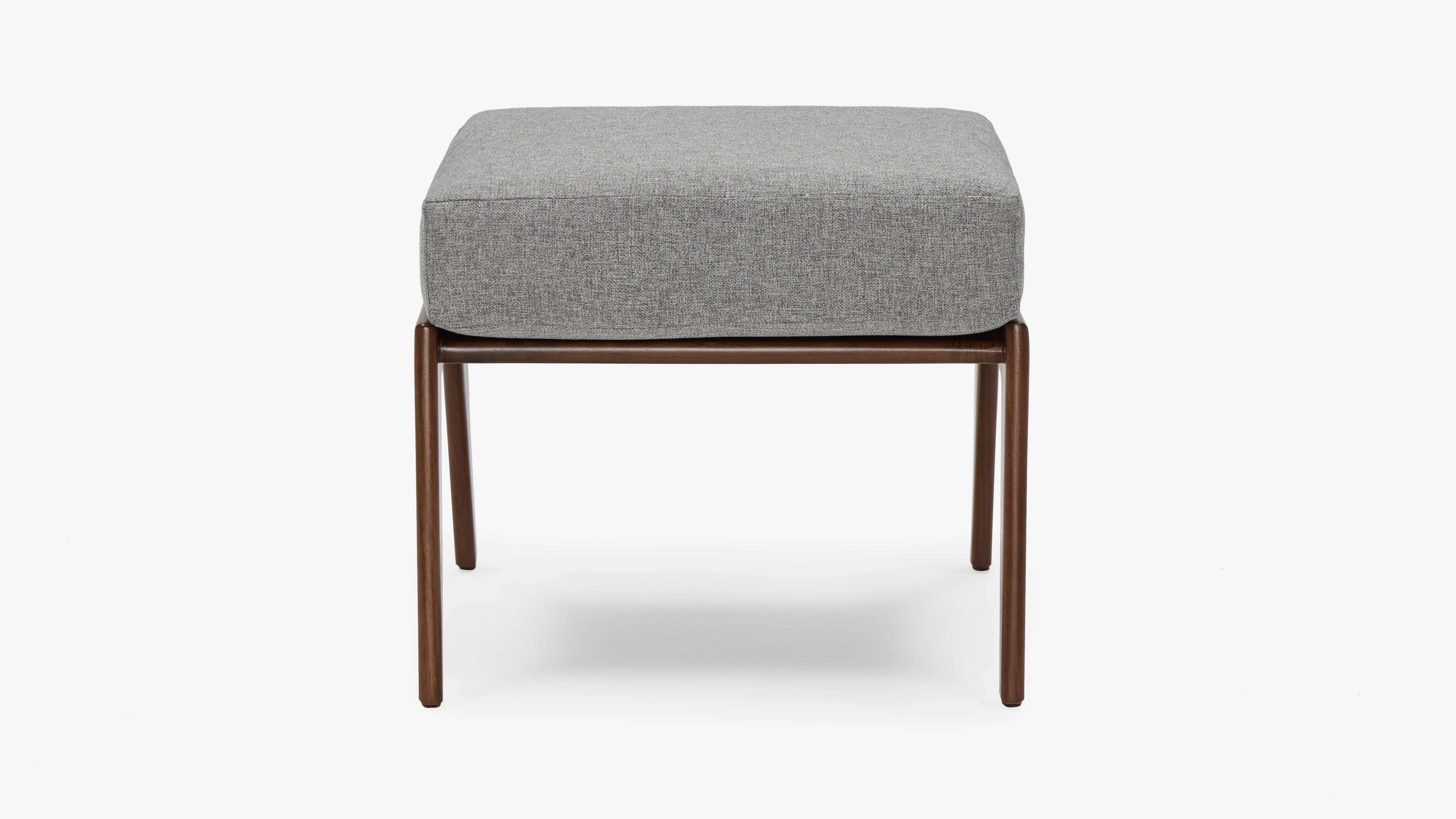 Soto Ottoman Taylor Felt Grey