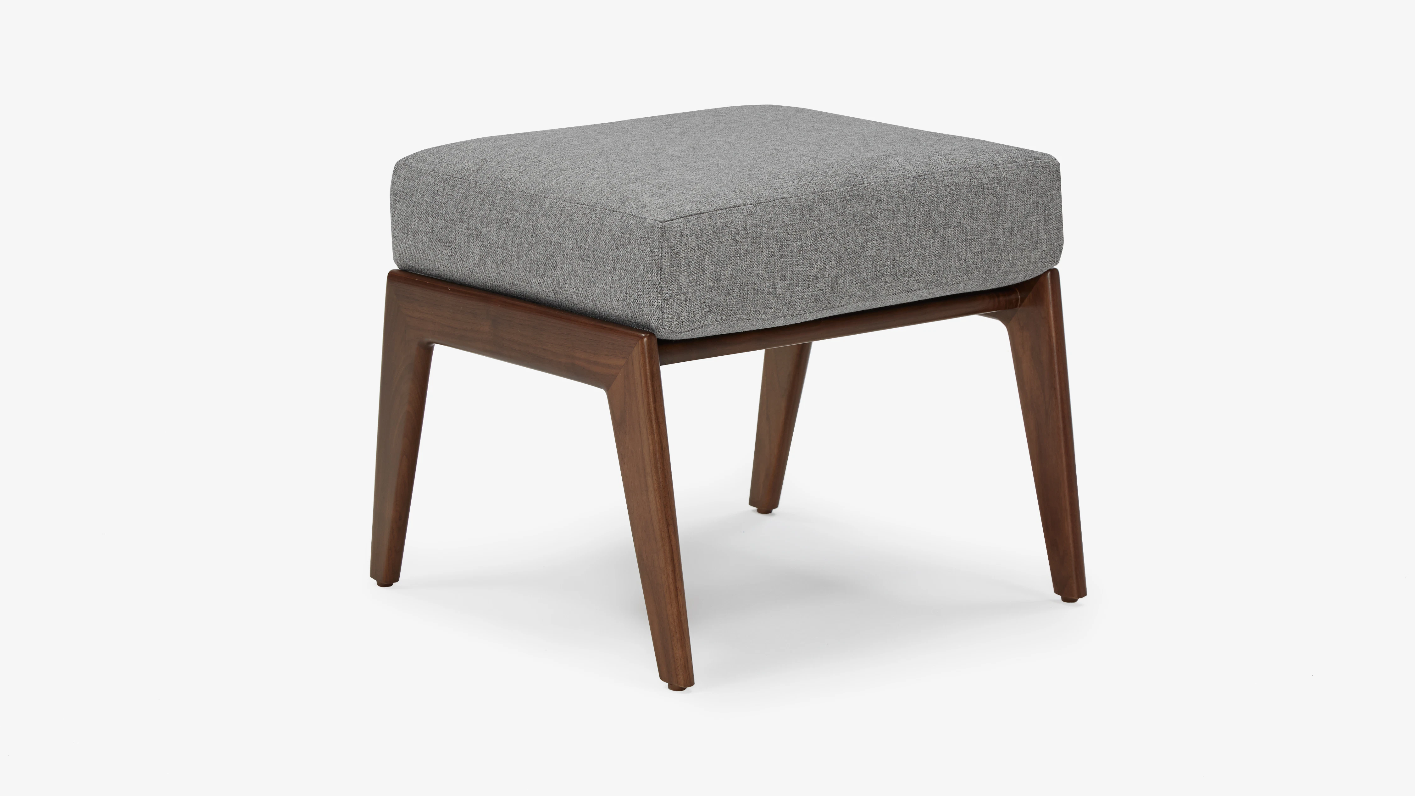 Soto Ottoman Taylor Felt Grey