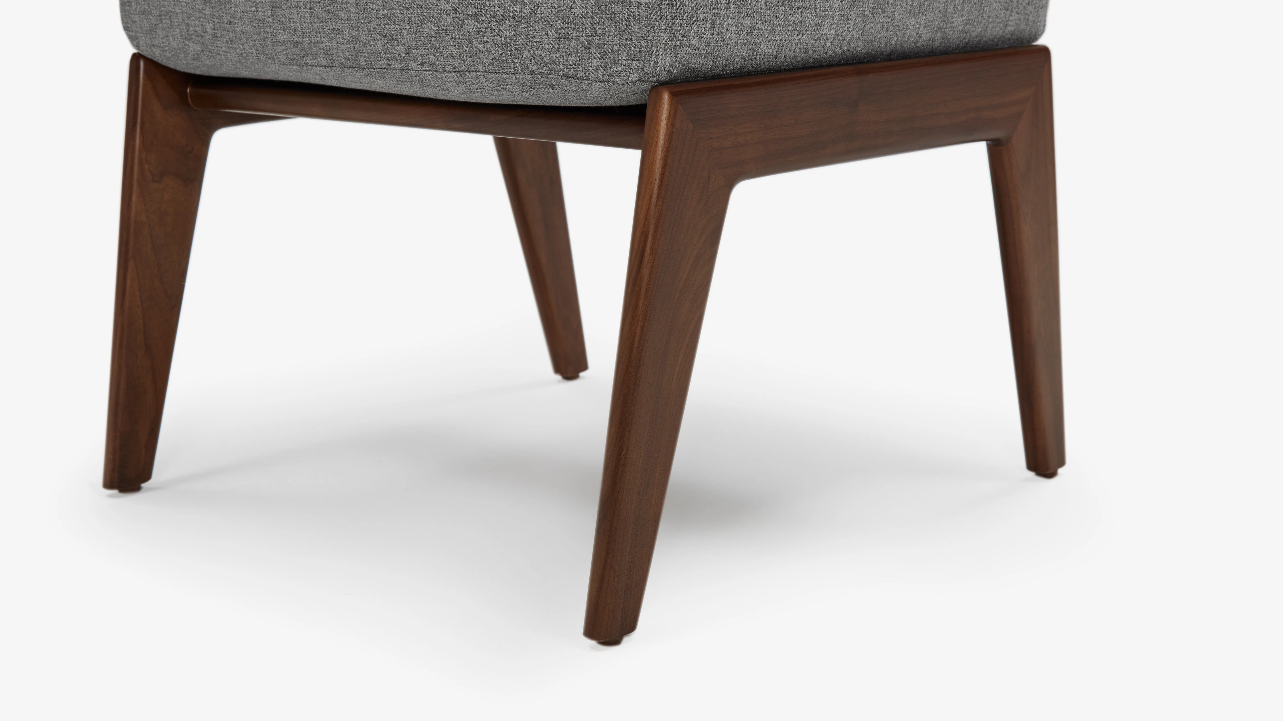 Soto Ottoman Taylor Felt Grey