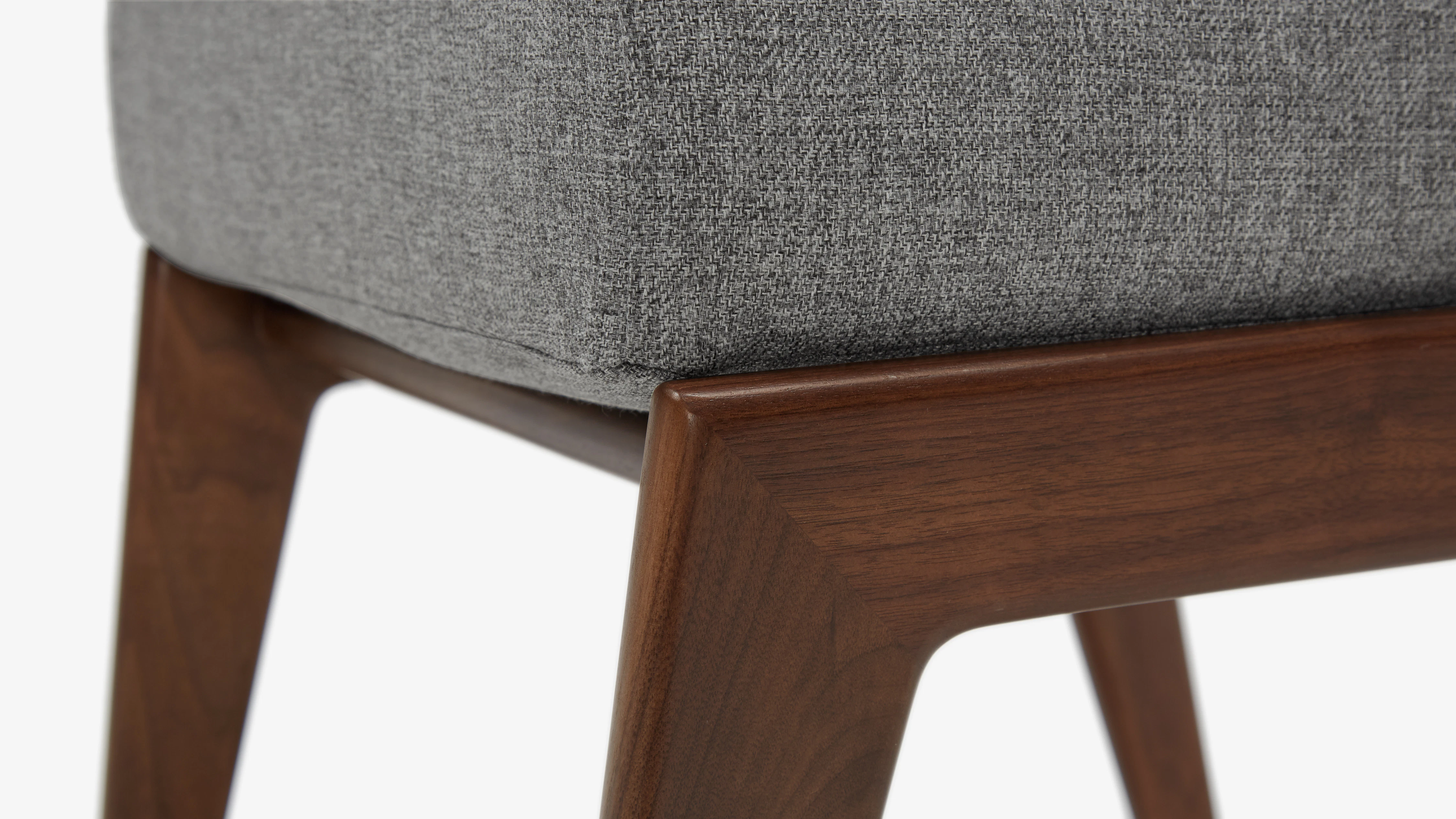 Soto Ottoman Taylor Felt Grey