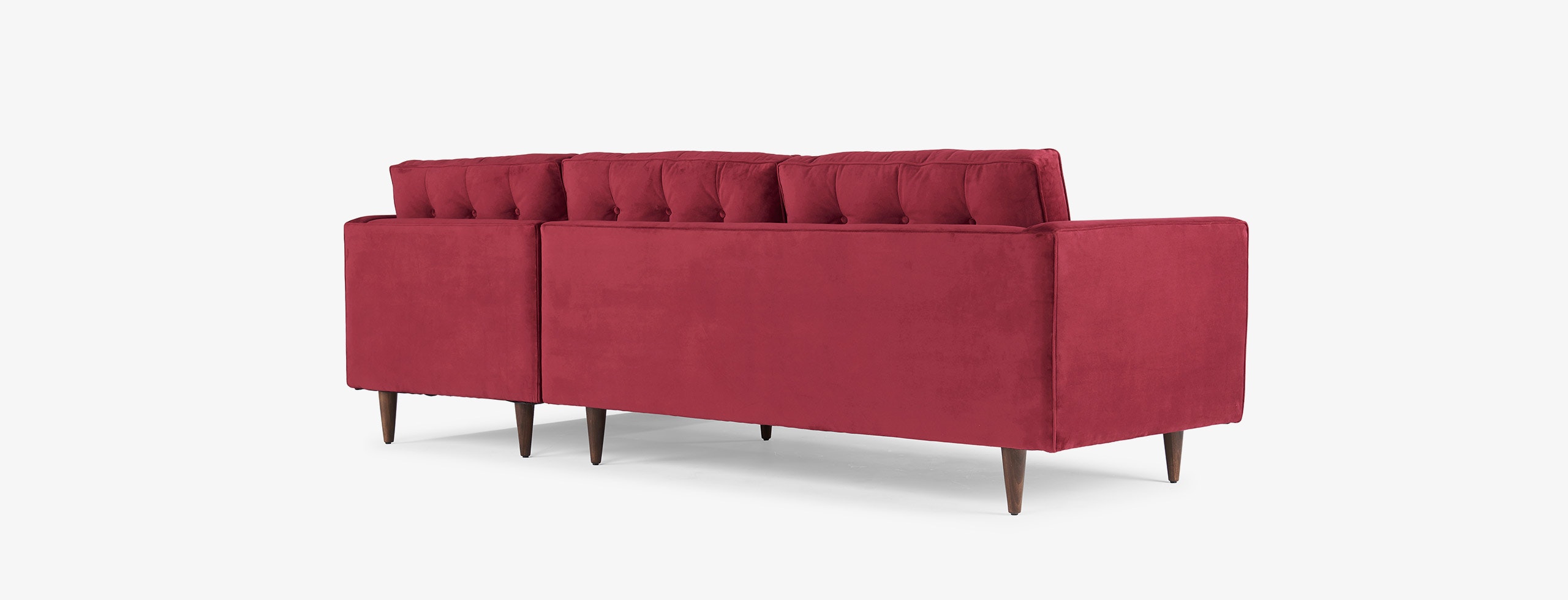 Braxton sectional bella merlot walnut lastudio webres