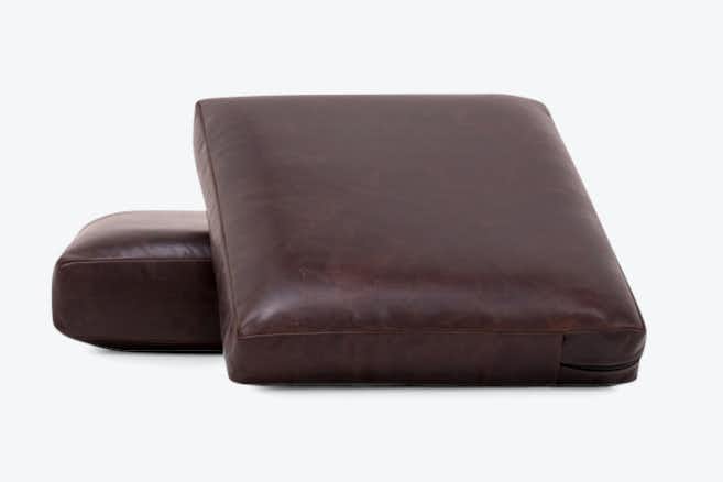 soto leather cushions and covers %28set%29