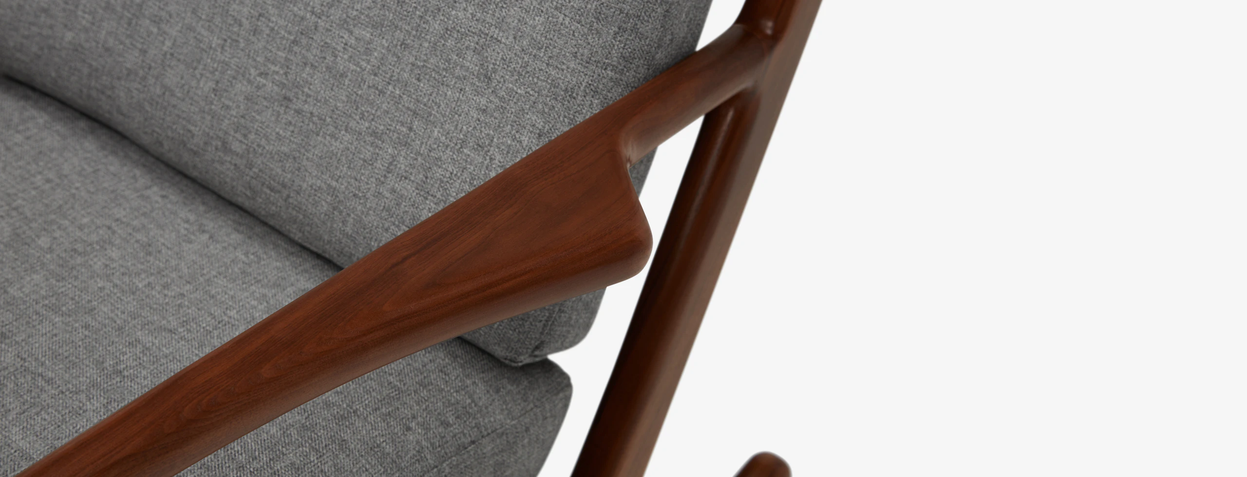 Soto Rocking Chair Taylor Felt Grey