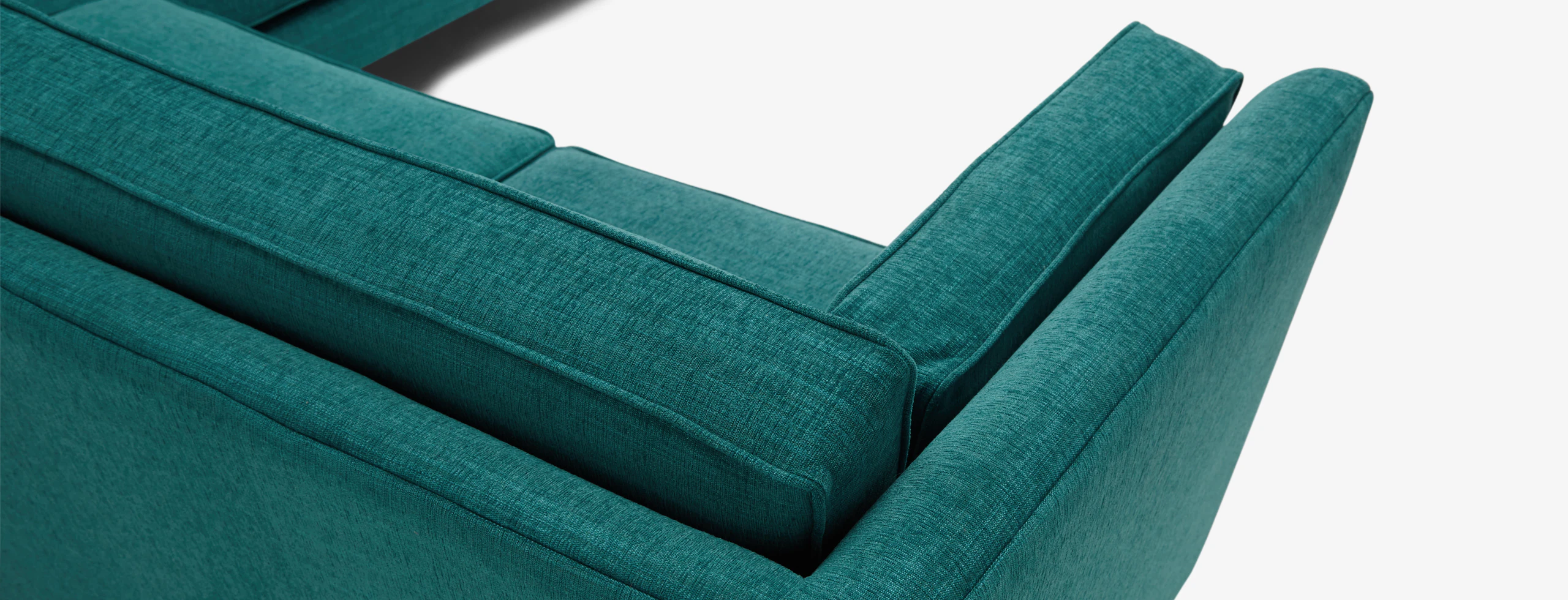 Roller Corner Sectional Lucky Turquoise