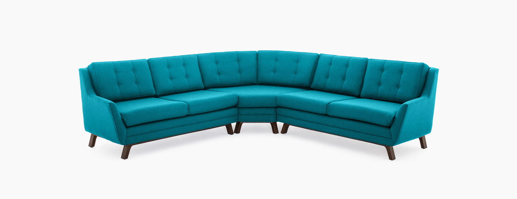 hero eastwood round corner sectional