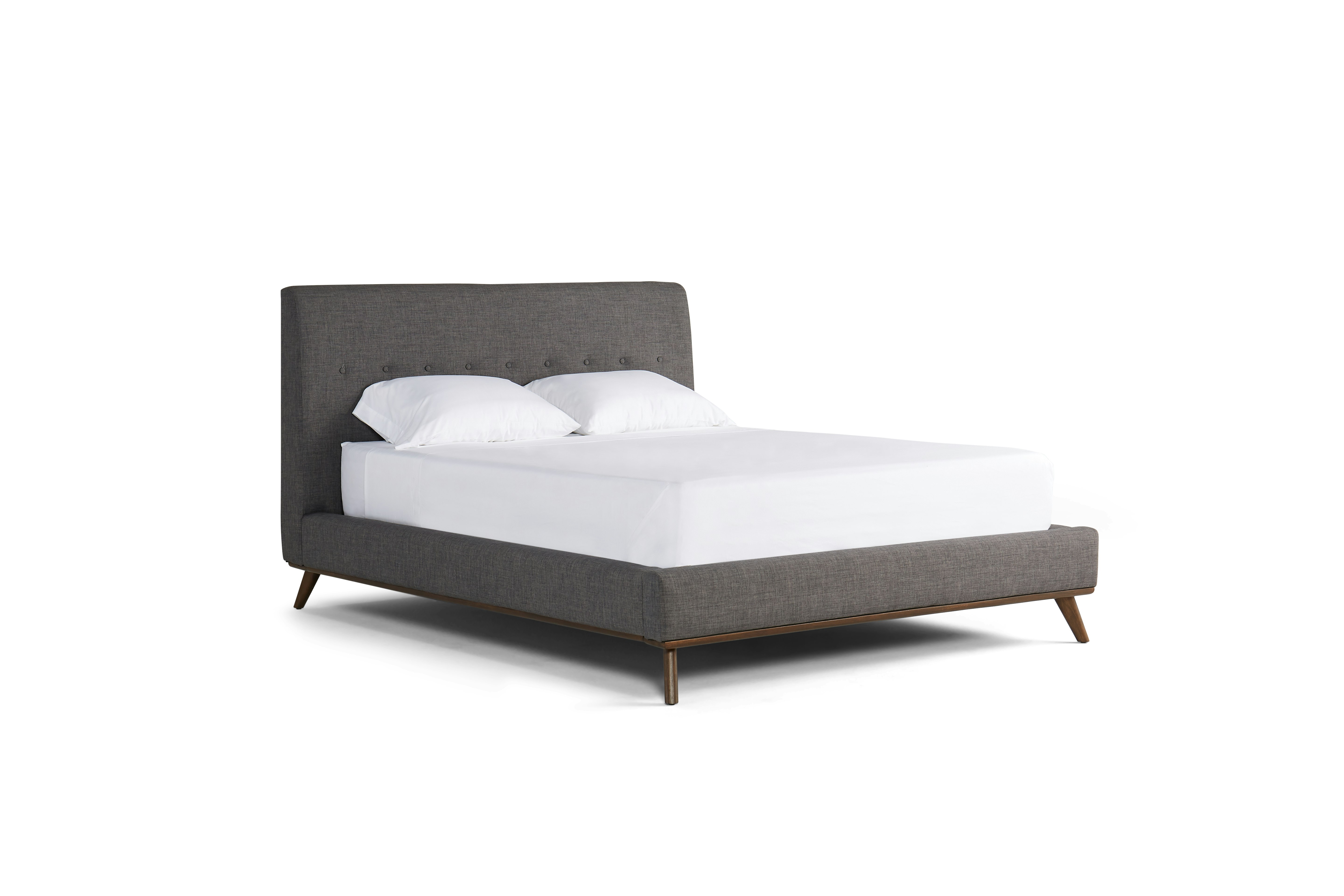 Hopson Bed Bennet Charcoal Mocha