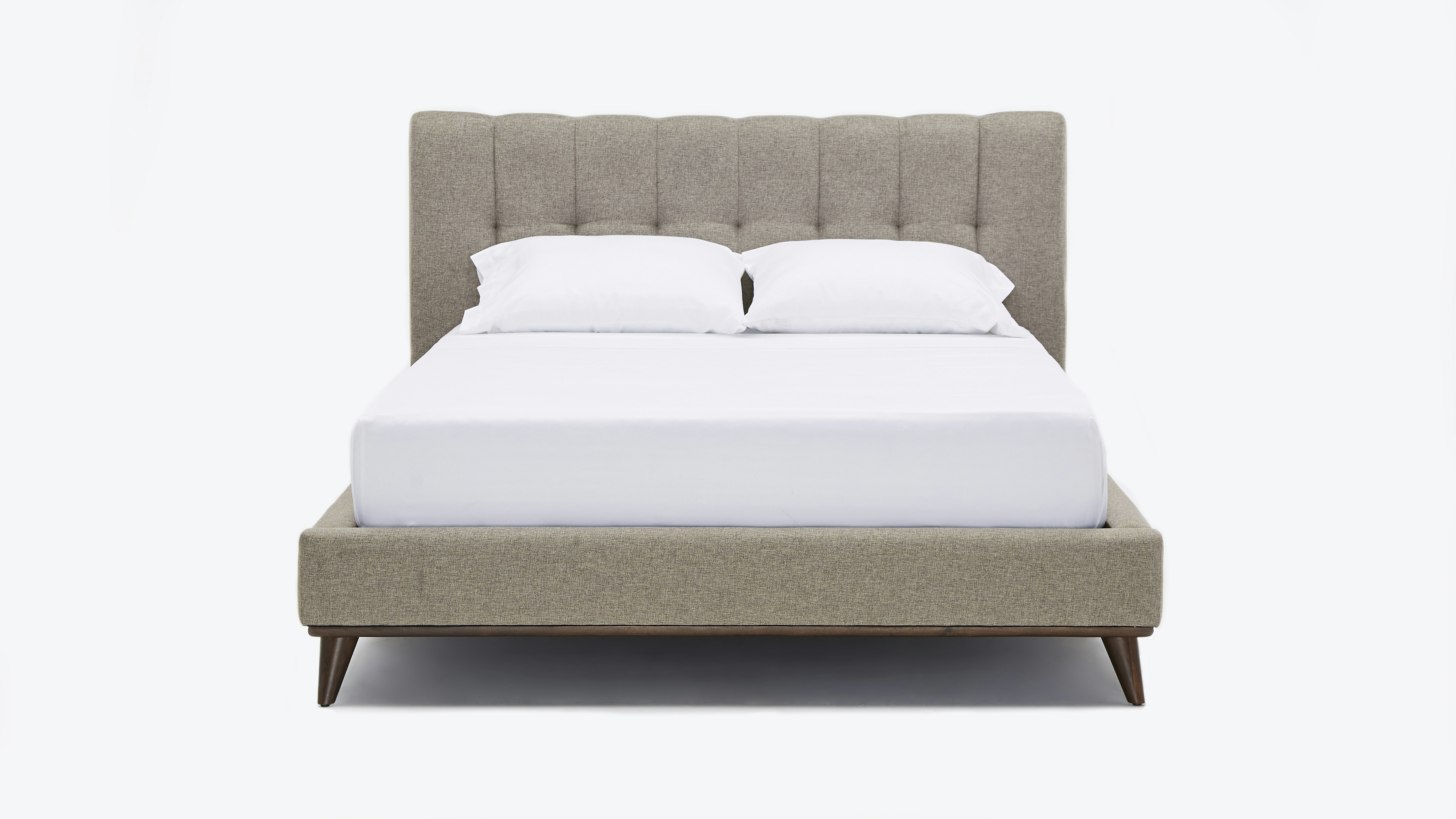 Hughes Bed Taylor Felt Grey