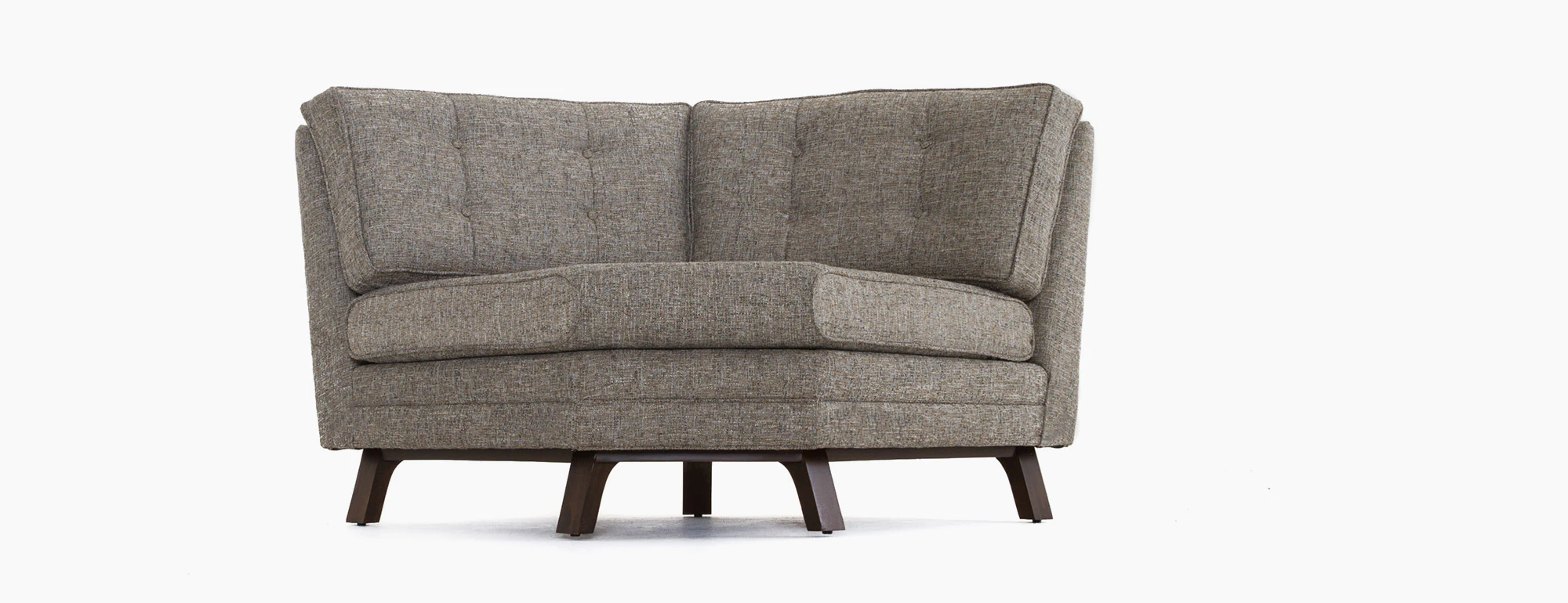 hero eastwood round corner chair