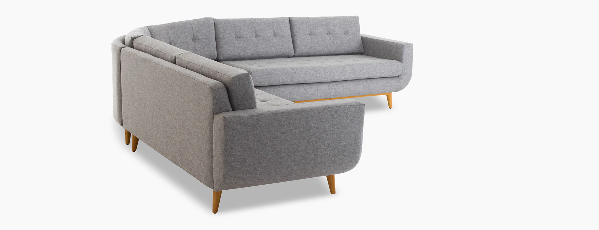 hero gervin round corner sectional