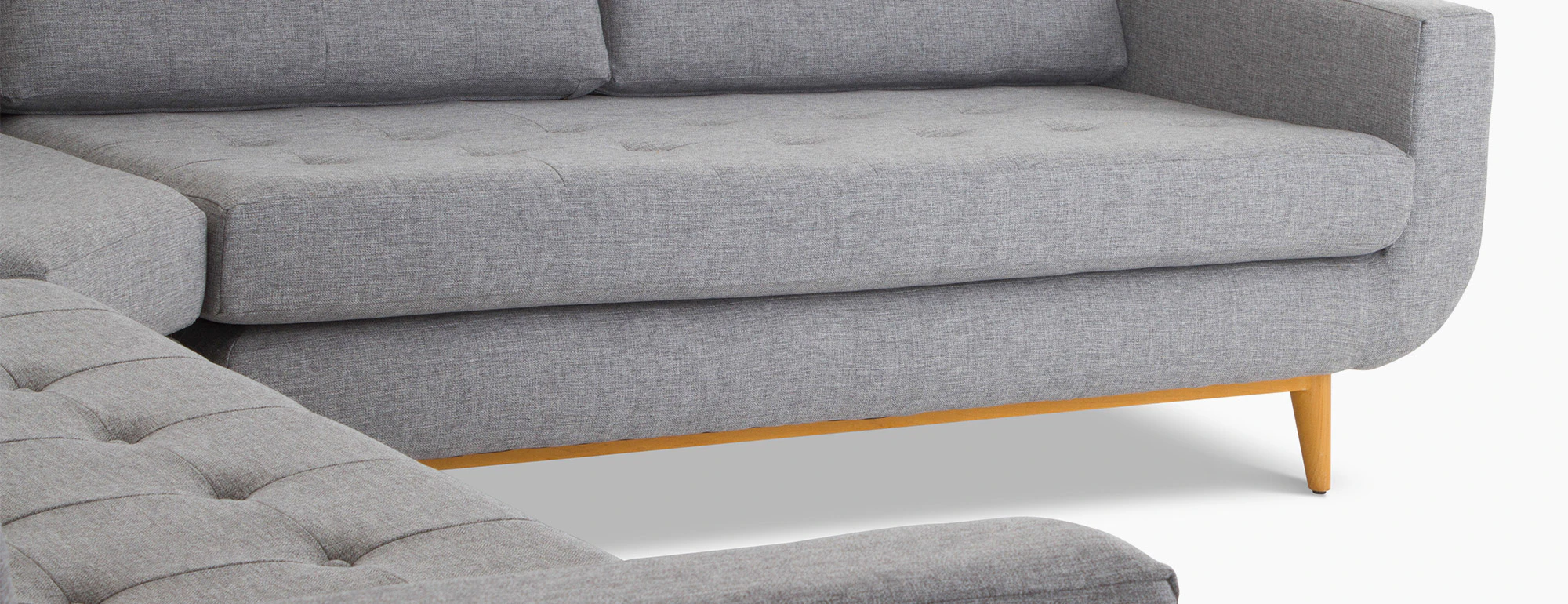 hero gervin round corner sectional