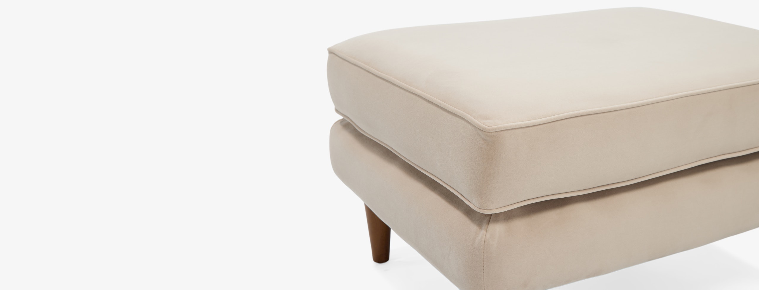 Braxton Ottoman Royale Sand