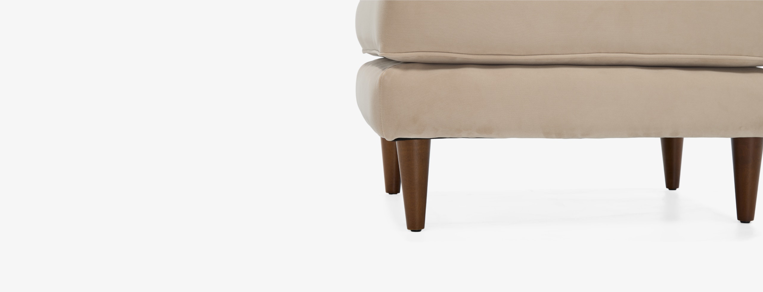 Braxton Ottoman Royale Sand