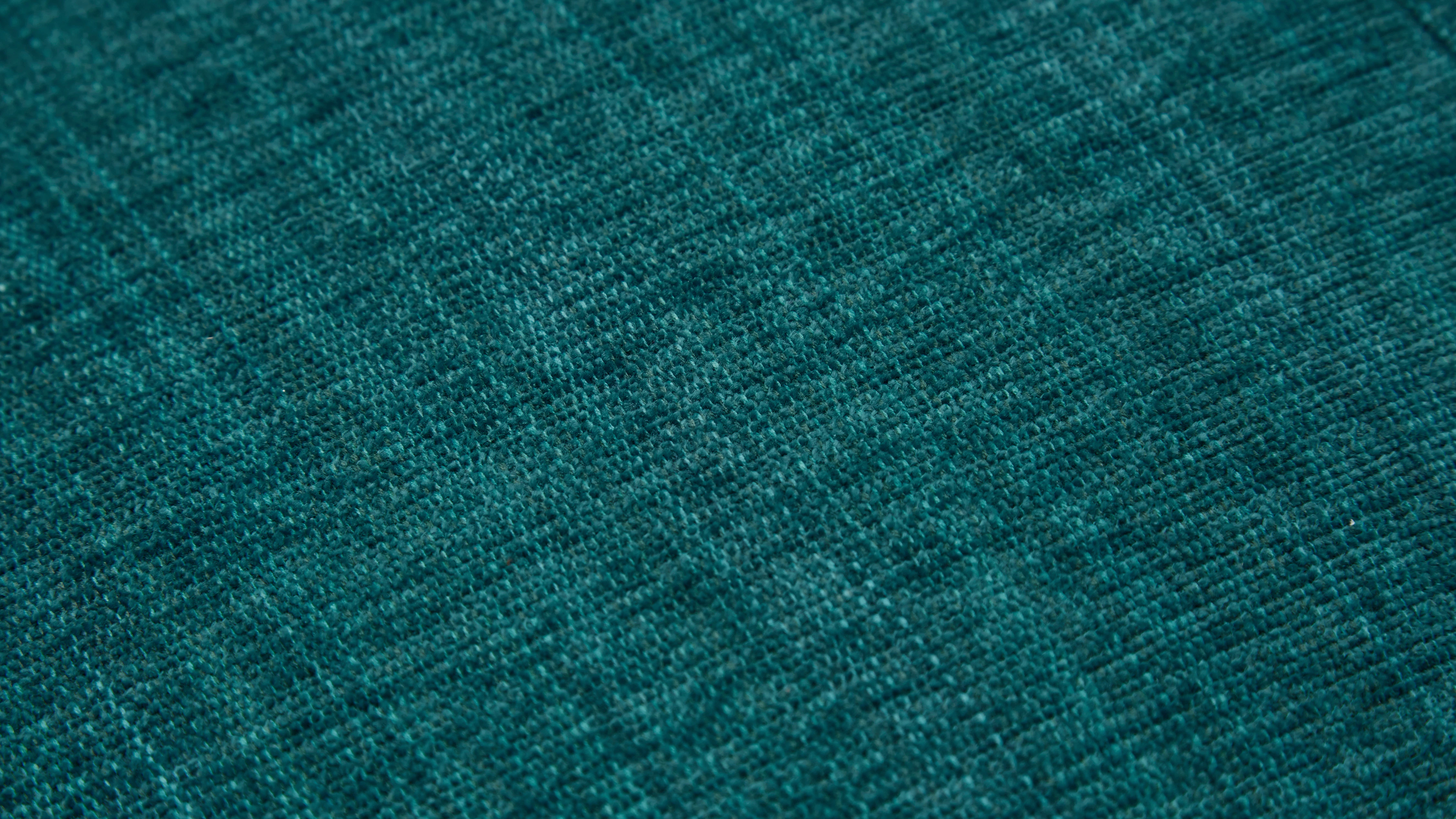 Eliot Ottoman Lucky Turquoise
