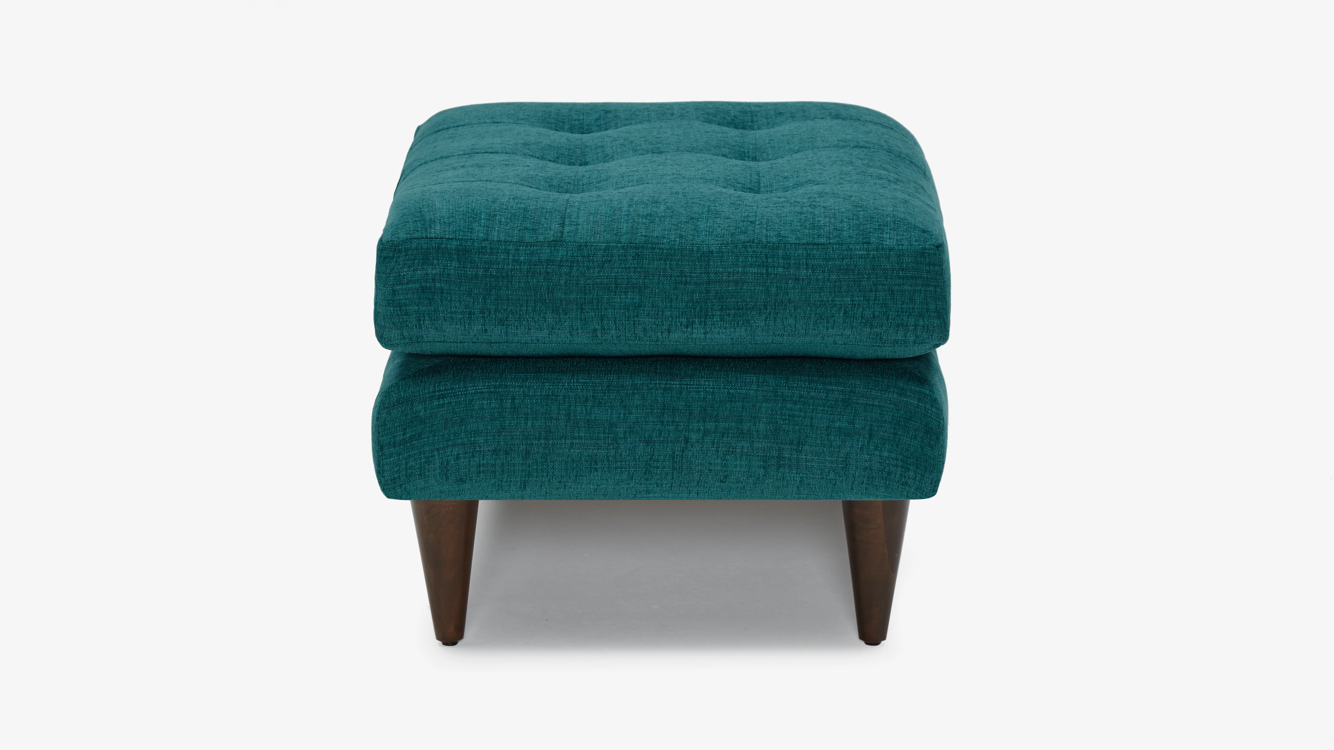 Eliot Ottoman Lucky Turquoise