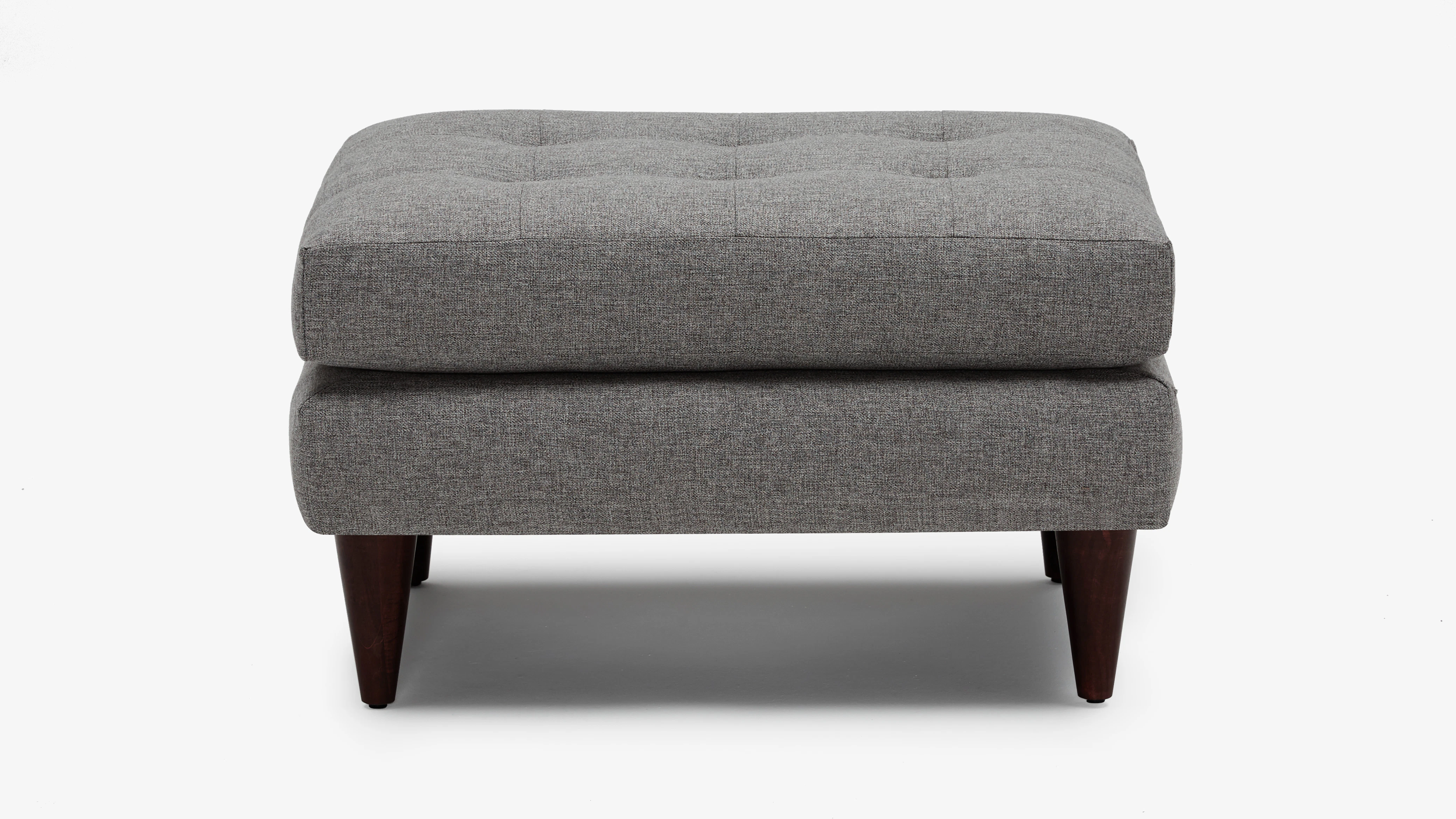 Eliot Ottoman Taylor Felt Grey