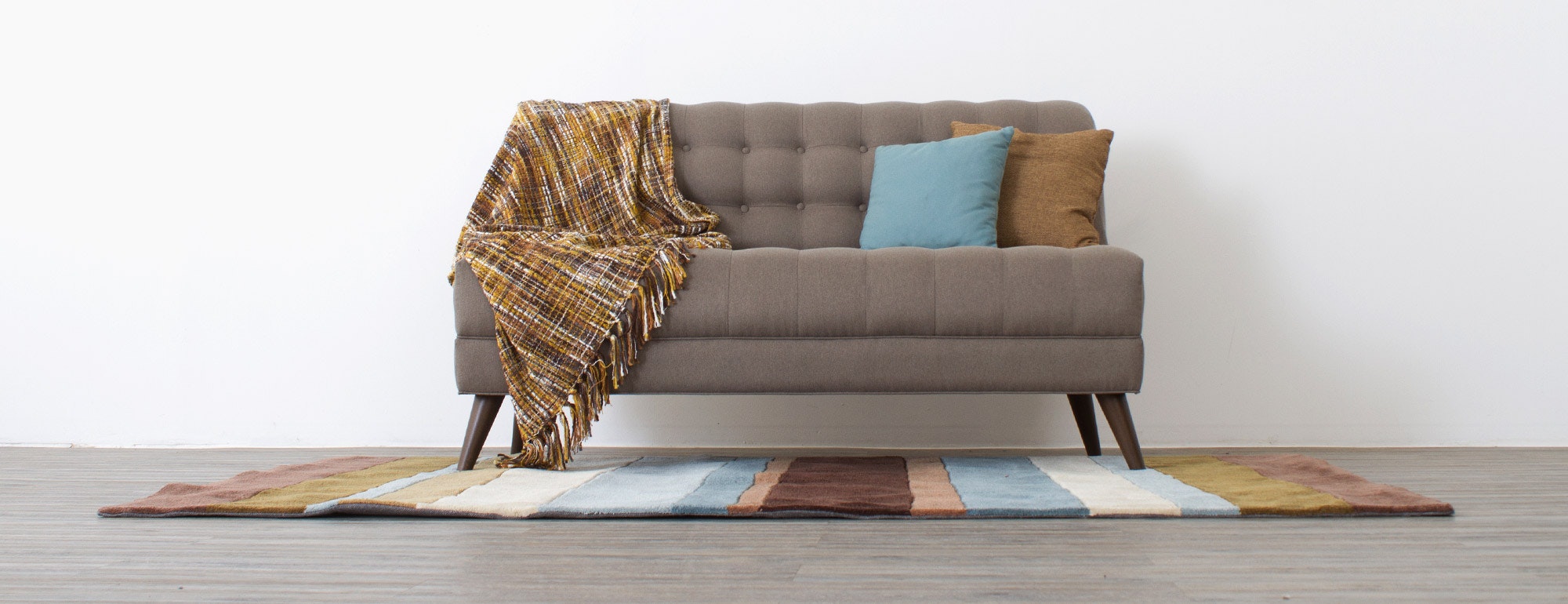 Fitzgerald Armless Loveseat Joybird