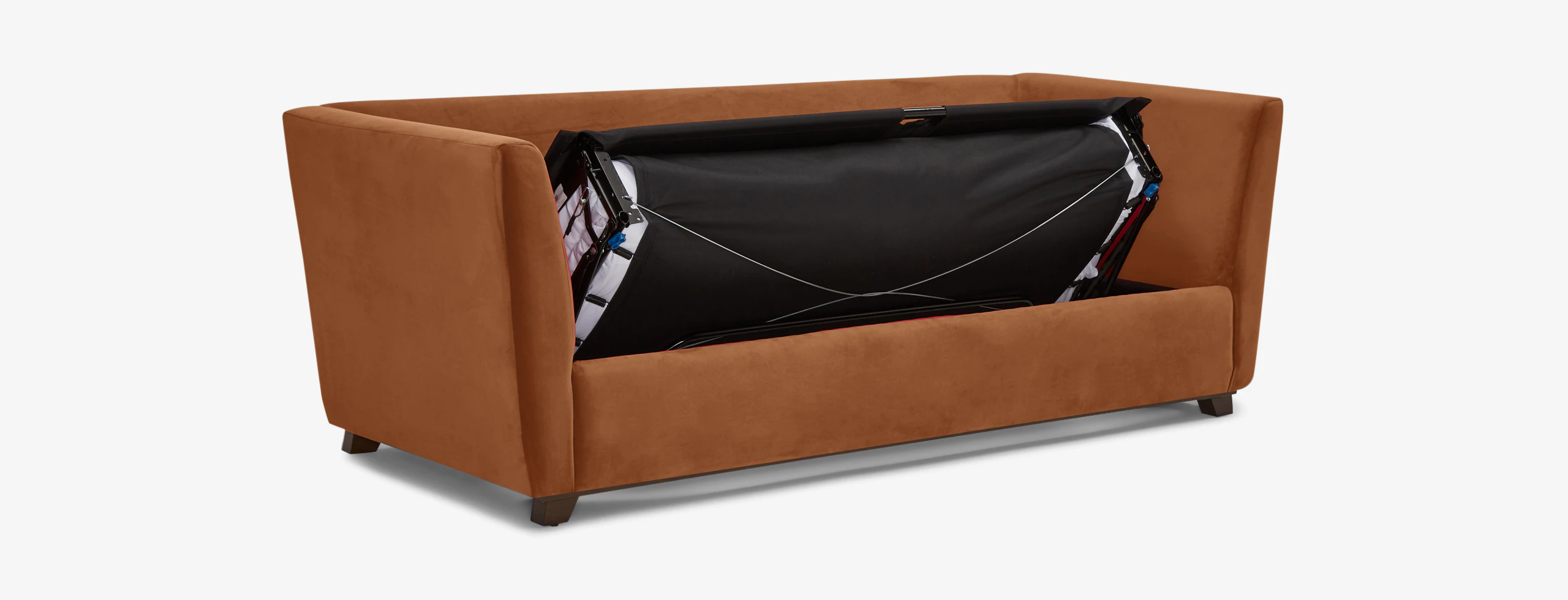 Roller Sleeper Sofa Antonio Cedar