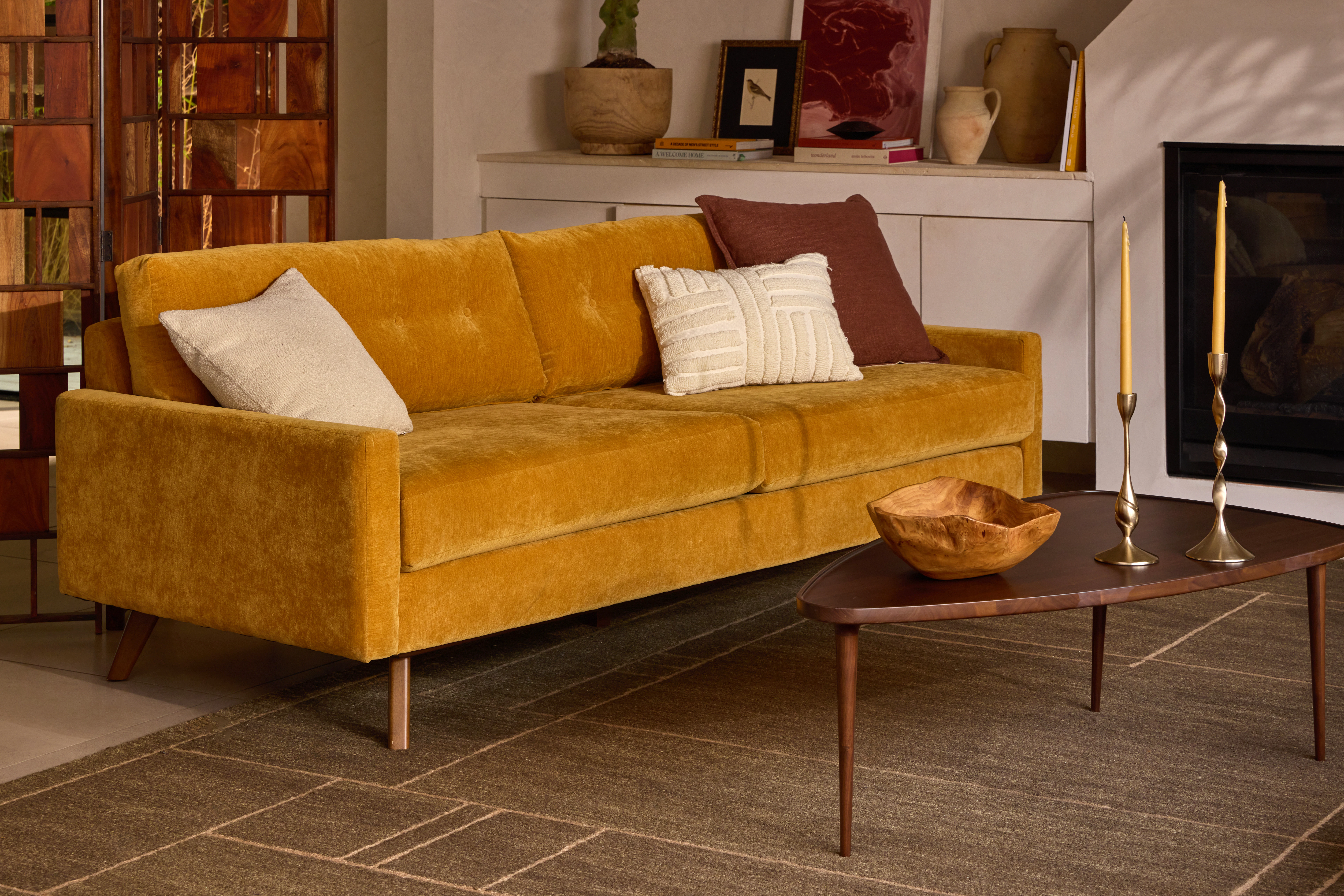 Hopsom Sofa Harper Gold