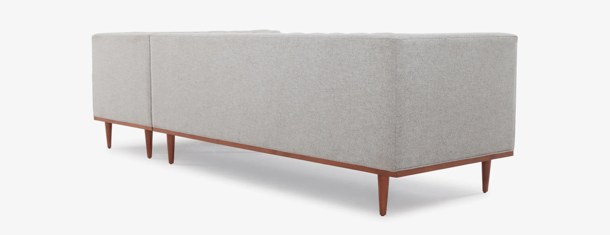 hero welles sectional with bumper
