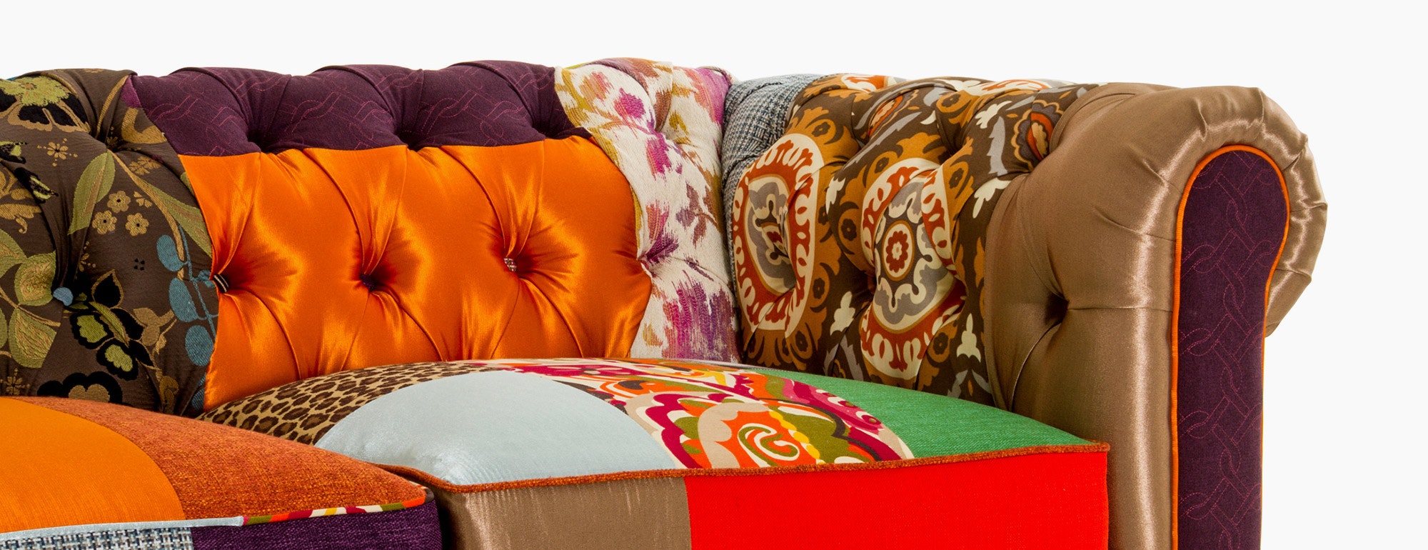 Liam Patchwork Sofa Joybird