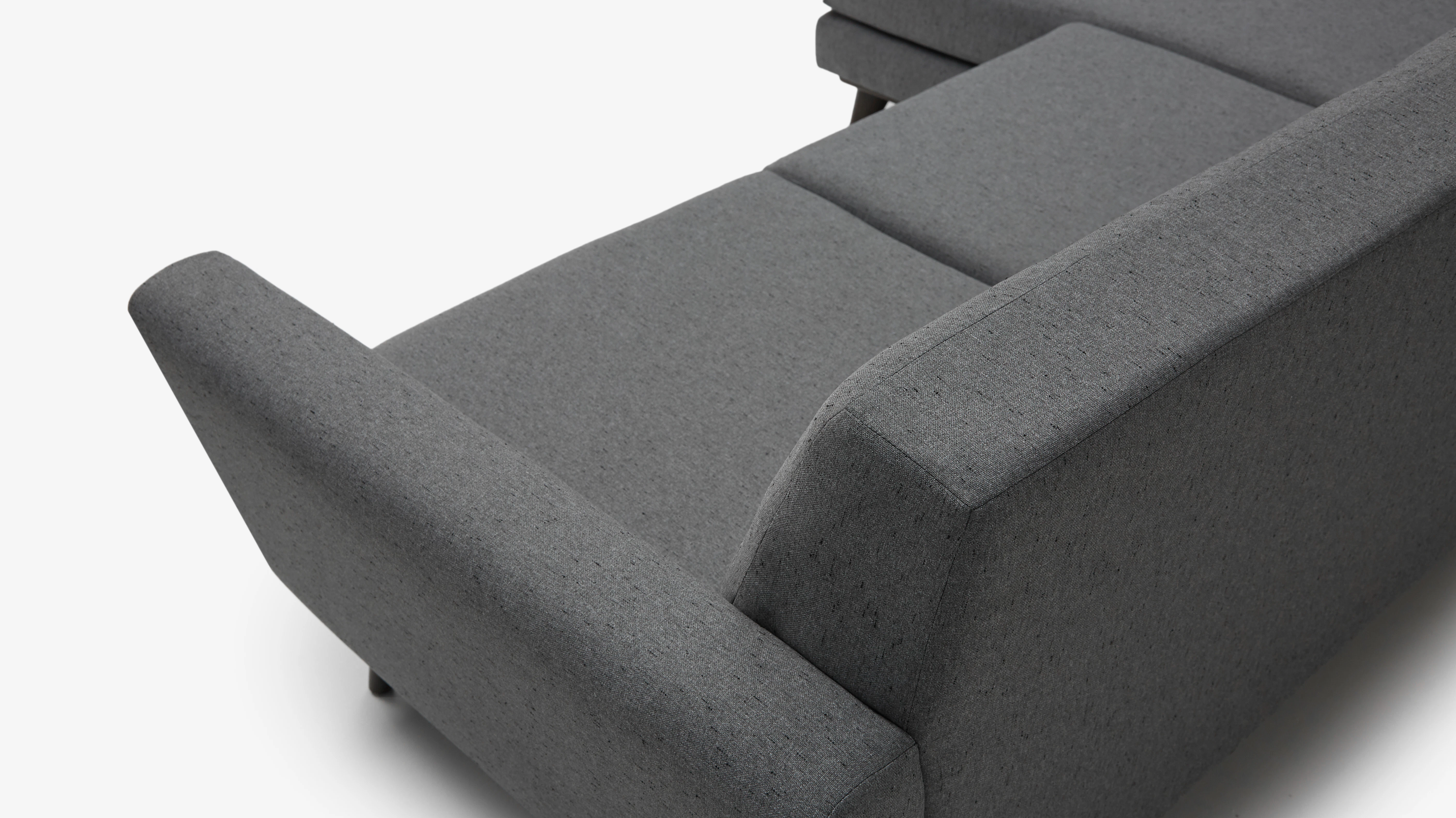 Hughes Reversible Sectional Essence Ash