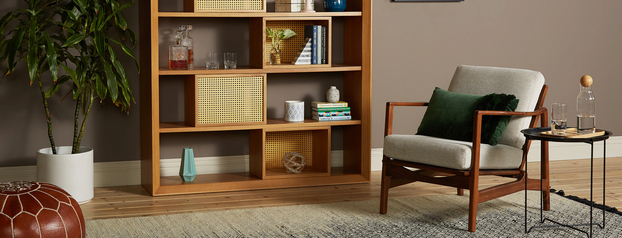 Lois Bookcase With Storage