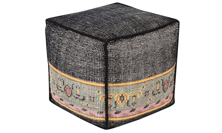 camille %28charcoal%29 pouf