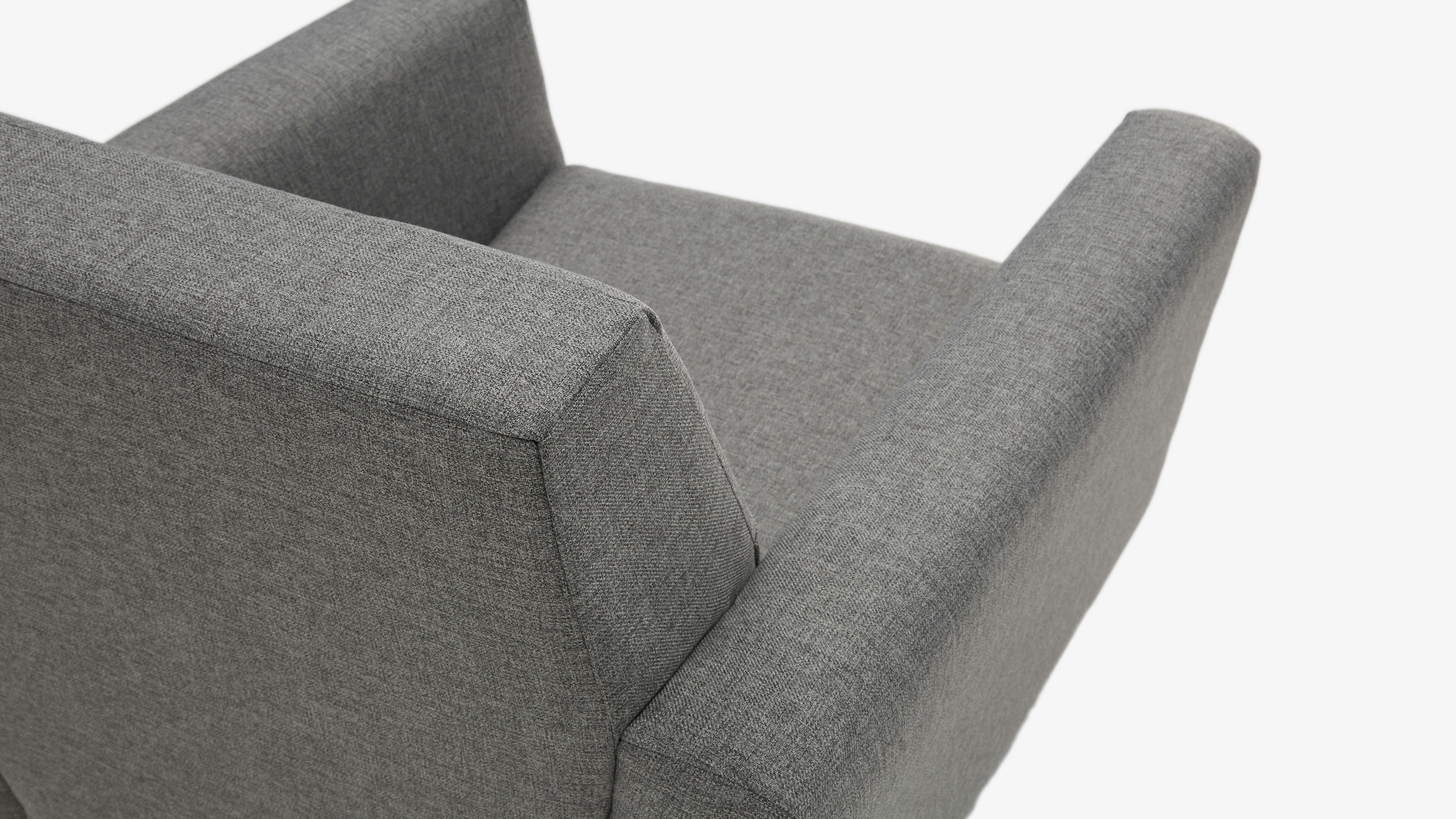 Hughes Apartment Chair Taylor Felt Grey