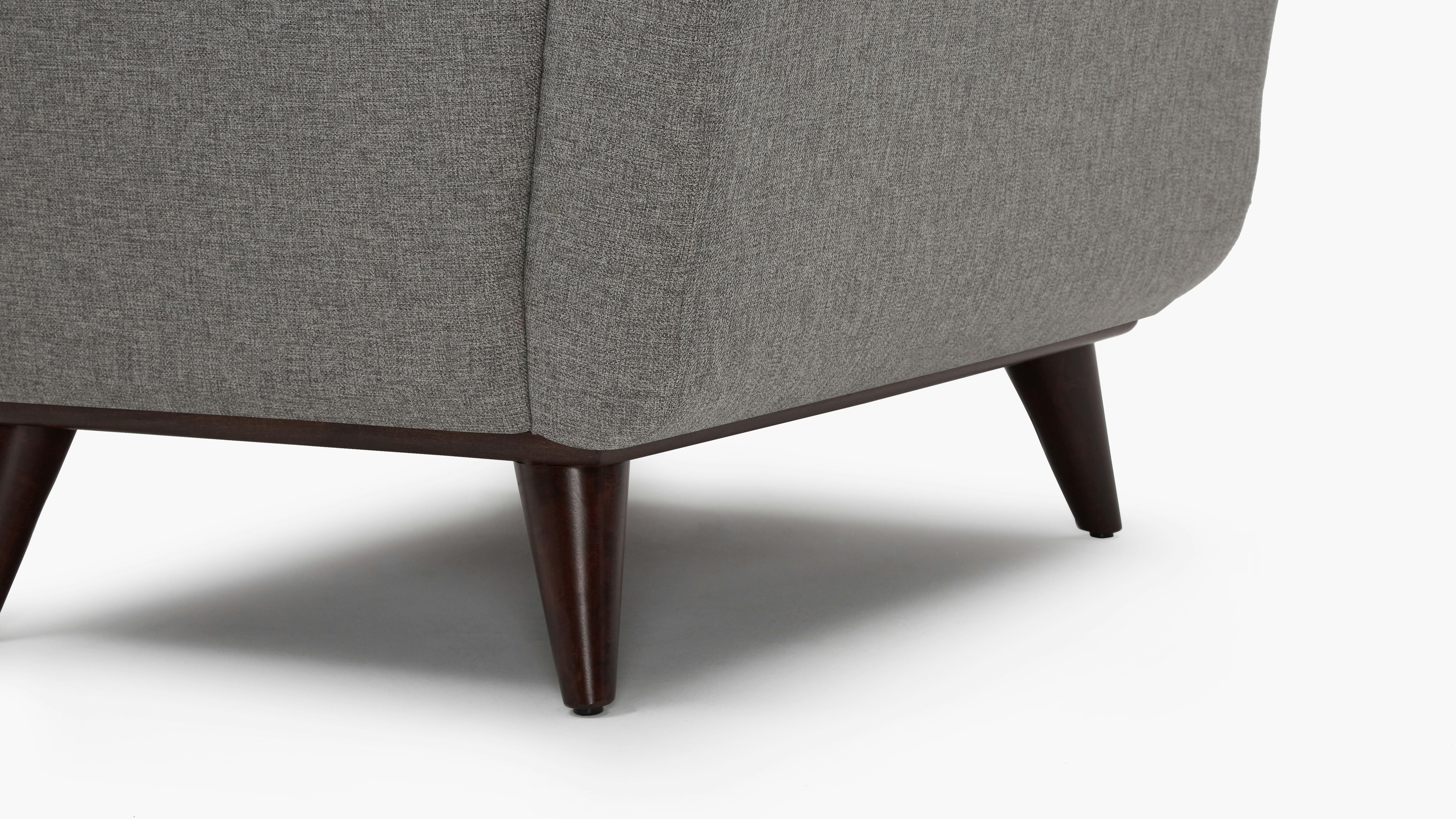 Hughes Apartment Chair Taylor Felt Grey