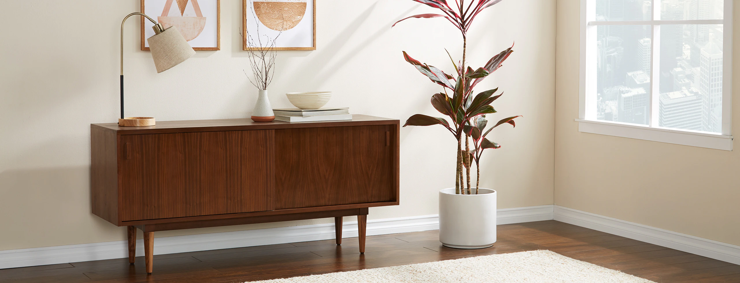 Simic Apartment Media Console