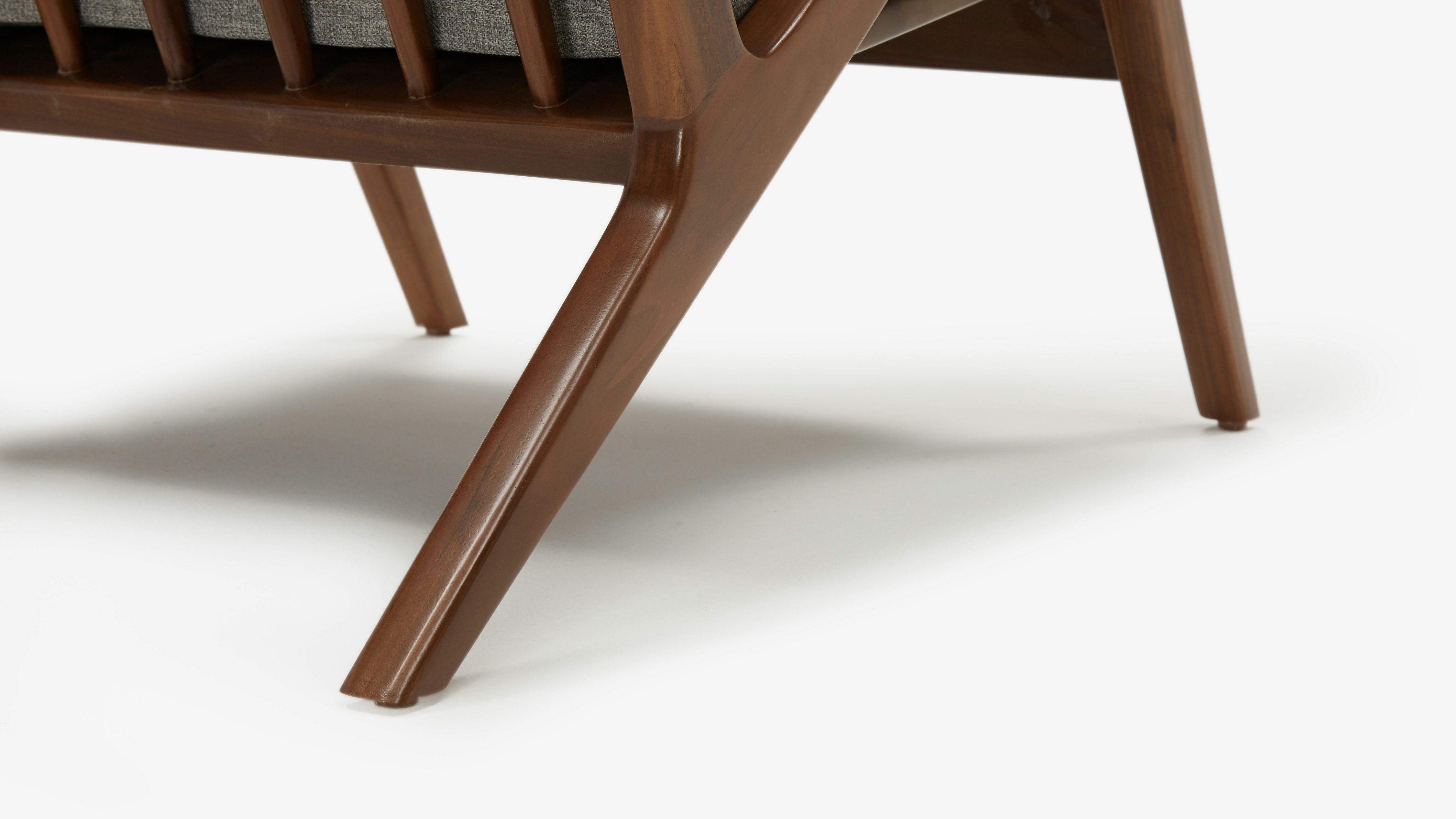 Soto Concave Arm Chair Taylor Felt Grey