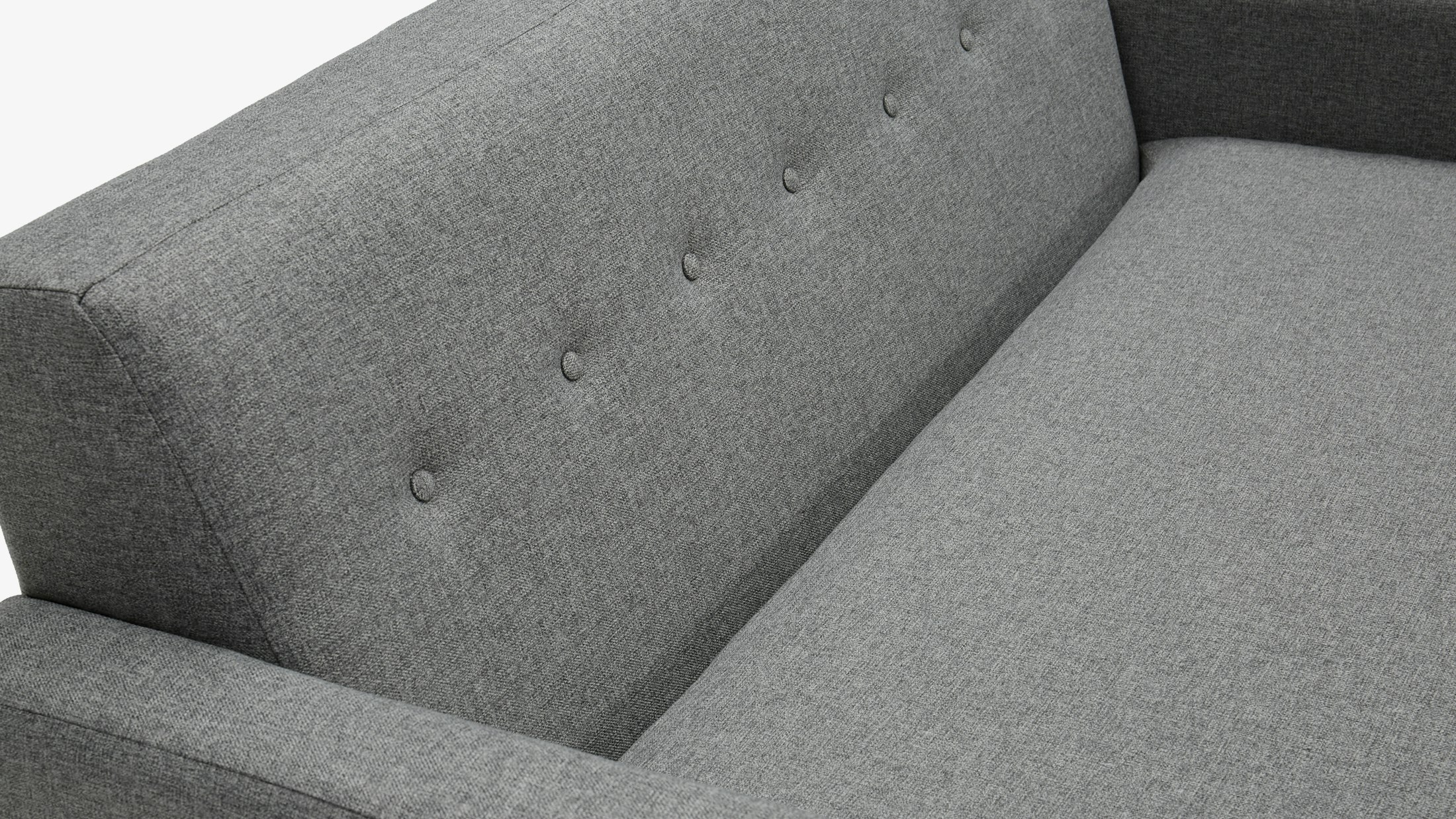 Korver Apartment Sofa Taylor Felt Grey