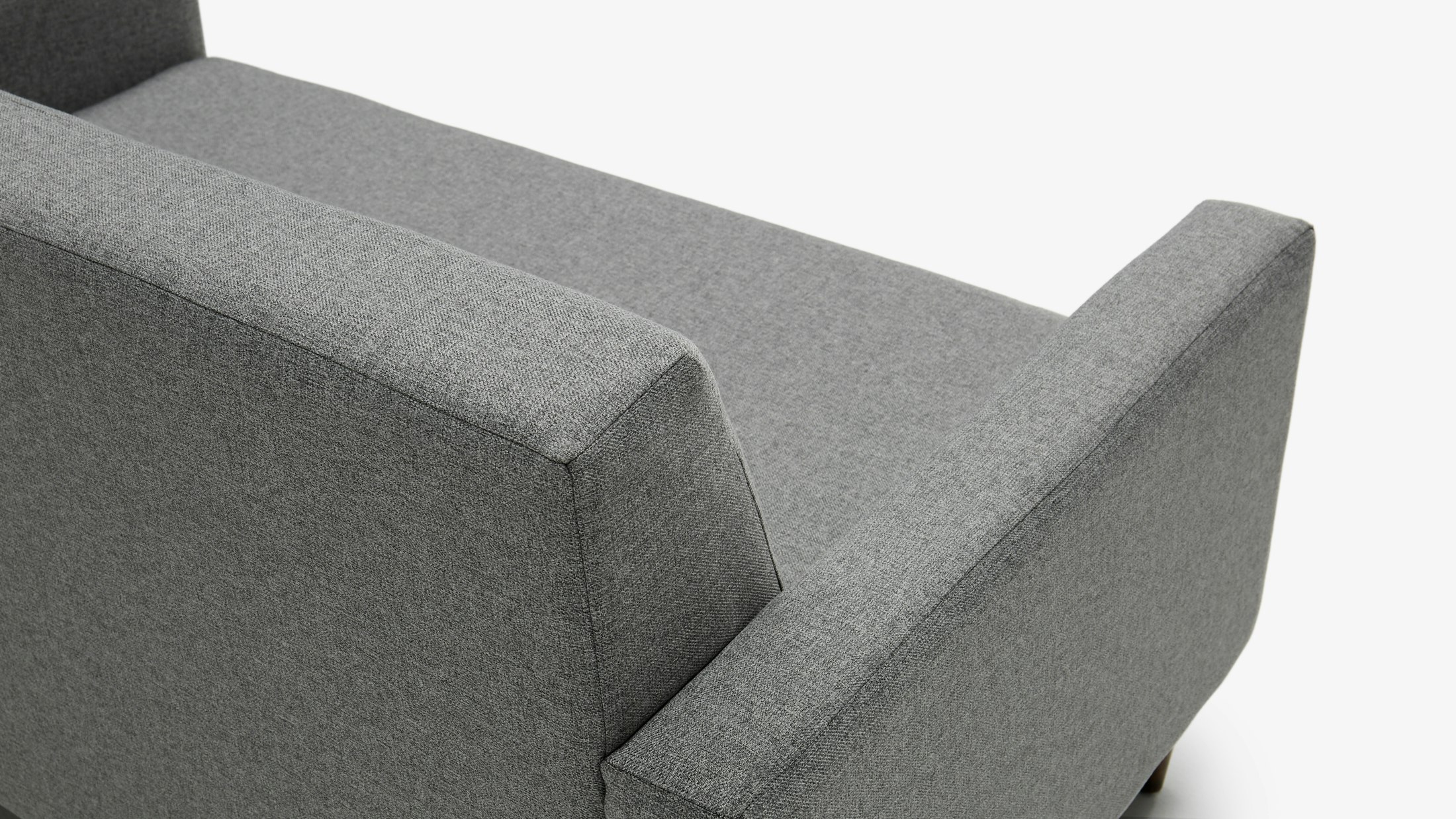 Korver Apartment Sofa Taylor Felt Grey