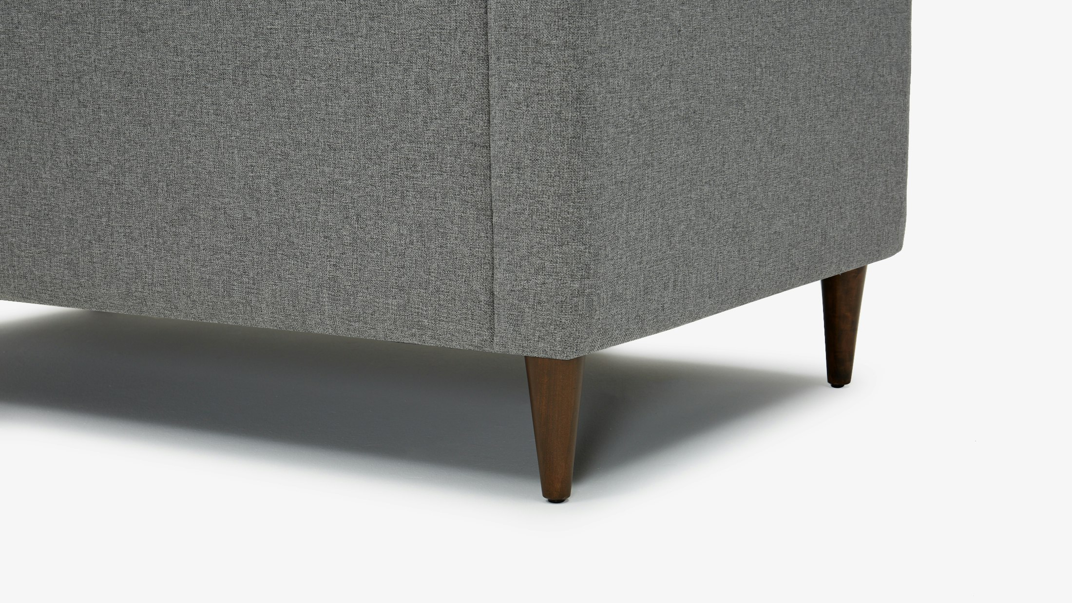 Korver Apartment Sofa Taylor Felt Grey