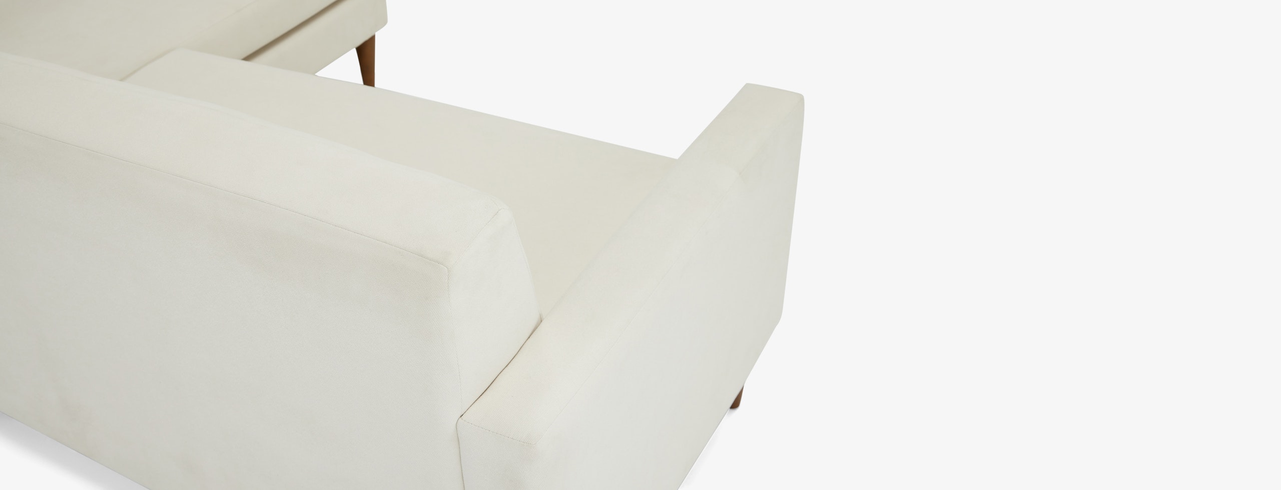 Korver Apartment Sectional Caspiar Ivory