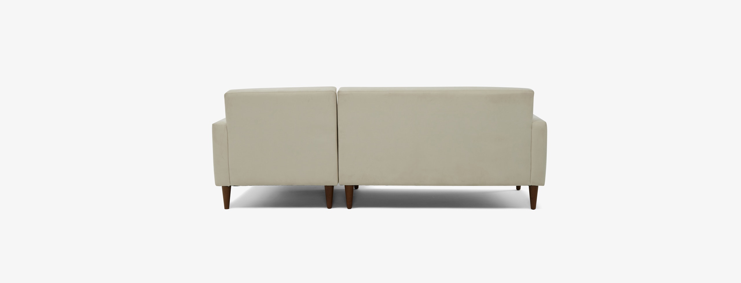 Korver Apartment Sectional Caspiar Ivory