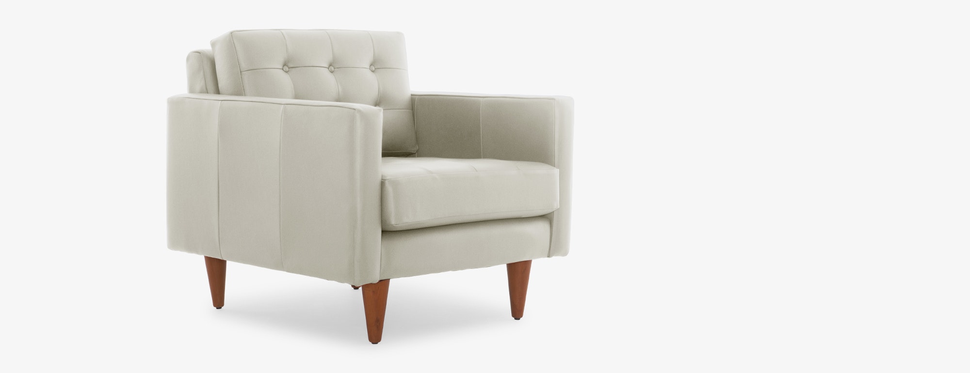 Eliot Leather Apartment Chair Joybird