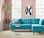 Hopson Apartment Sectional With Bumper Vibe Aquatic