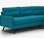 Hopson Apartment Sectional With Bumper Vibe Aquatic