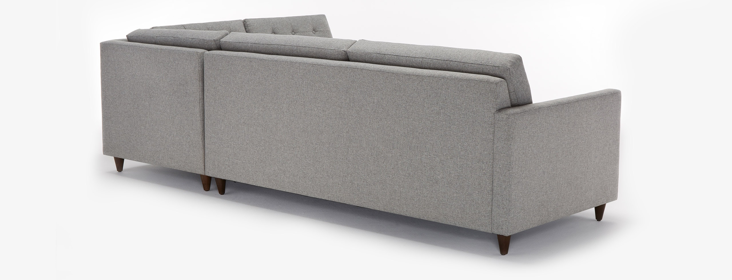 Eliot Sleeper Sectional Taylor Felt Grey