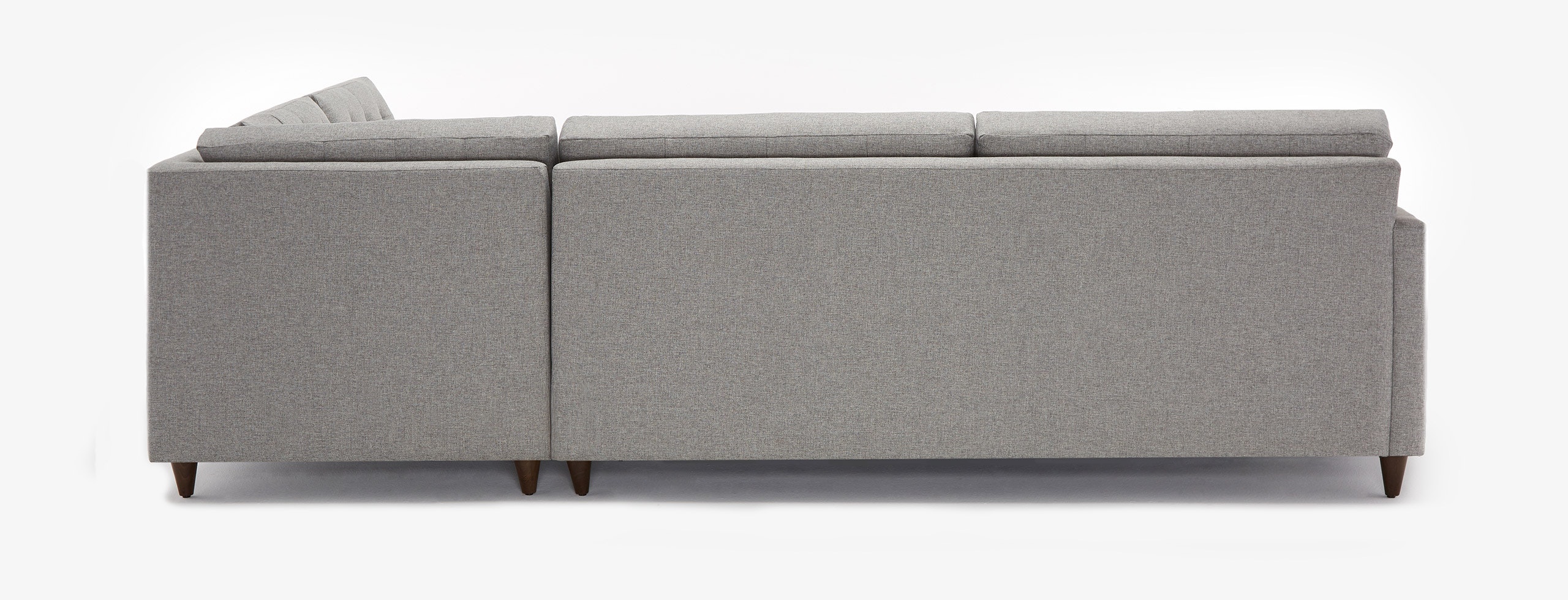 Eliot Sleeper Sectional Taylor Felt Grey