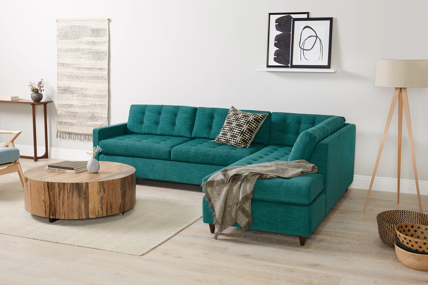 Eliot Bumper Sleeper Sectional