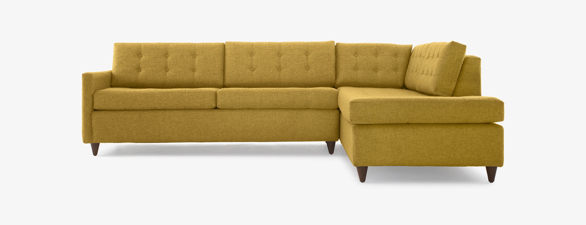 Eliot Bumper Sleeper Sectional Joybird