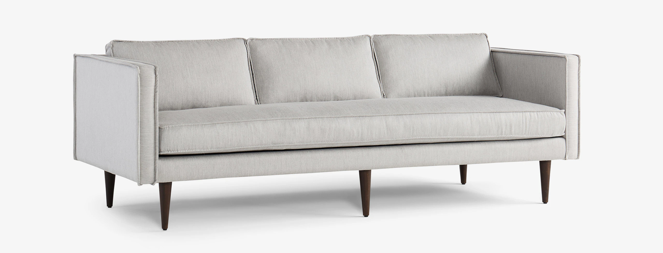 Serena Sofa Sunbrella Premier Fog daily